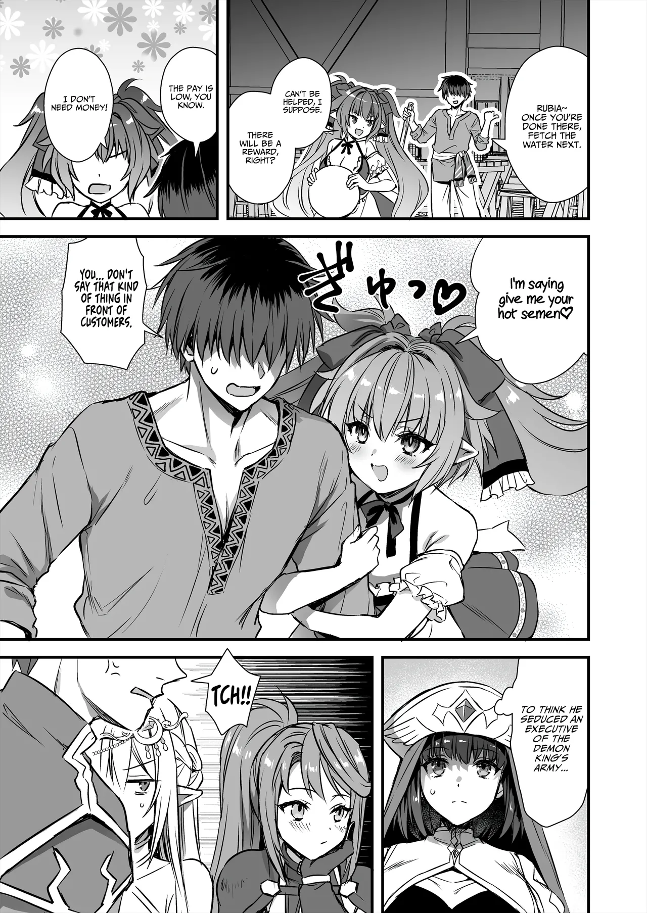 [Aigamodou (Ayakawa Riku) Isekai Elf Hatsujou no Magan 9 ~Maanwa Gohoushi Hen~ | Otherworldly Elf's Demon Eye of Arousal 9 ~Cursed Bracelet Service Arc~ [English] [AKOTLs] [Digital] изображение № 48