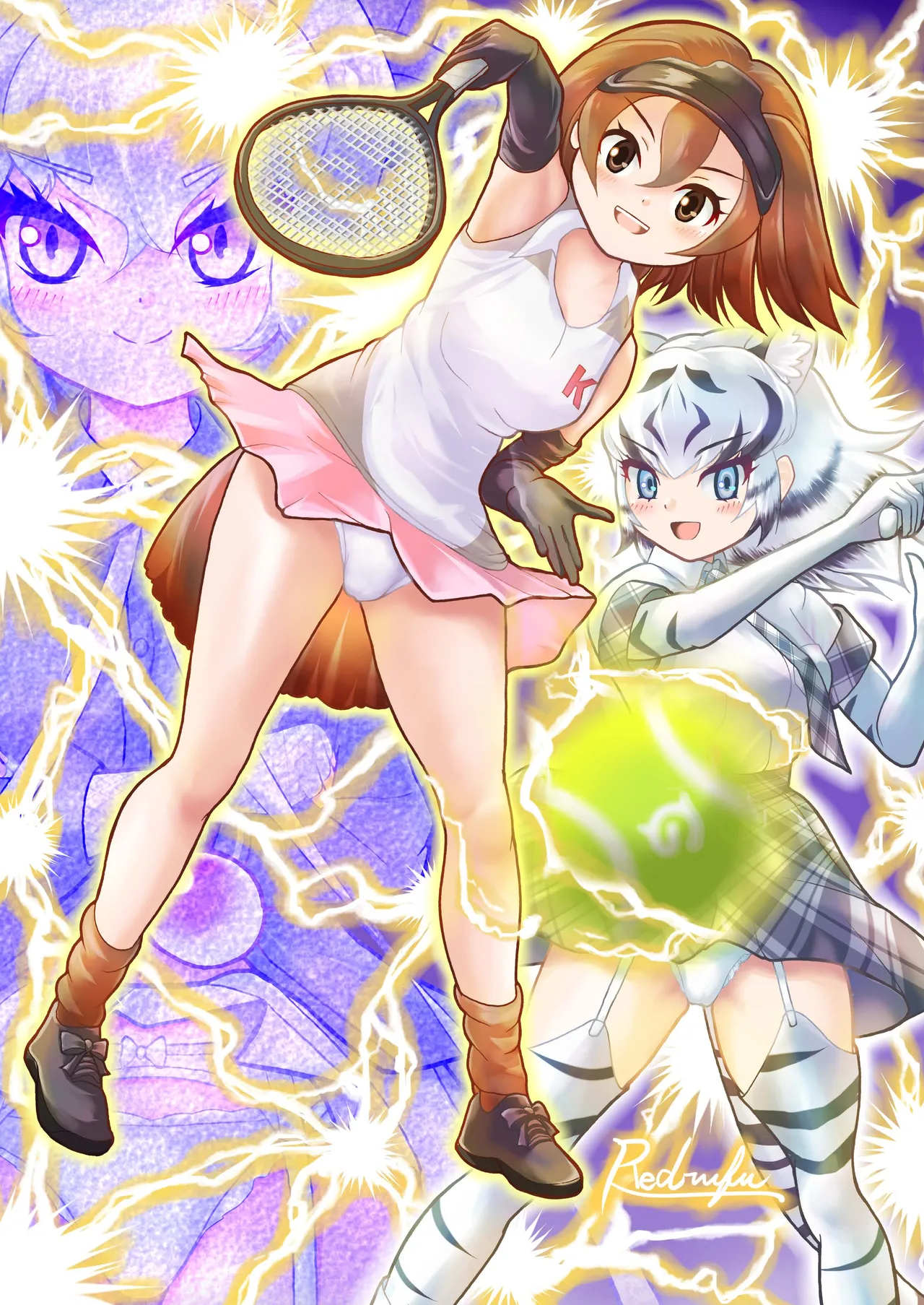 [Oaugu Honpo (Various)] KemoFri Ecchi na Opantsu Goudou (Kemono Friends) [Digital] 67eme image