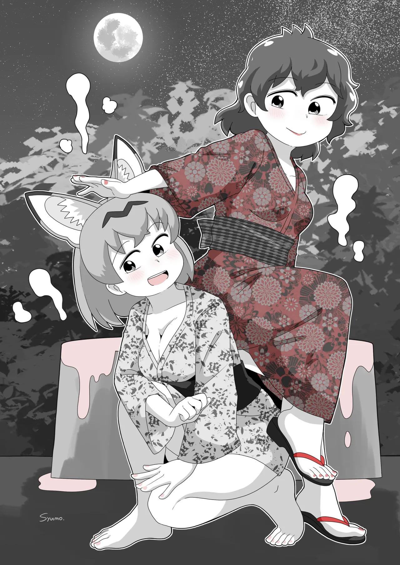 [Usagigoya (Various)] KemoFri Onsen goudou ~Yokujou de yokujou wa dame nano ne!~ (Kemono Friends) [Digital] 이미지 번호 5