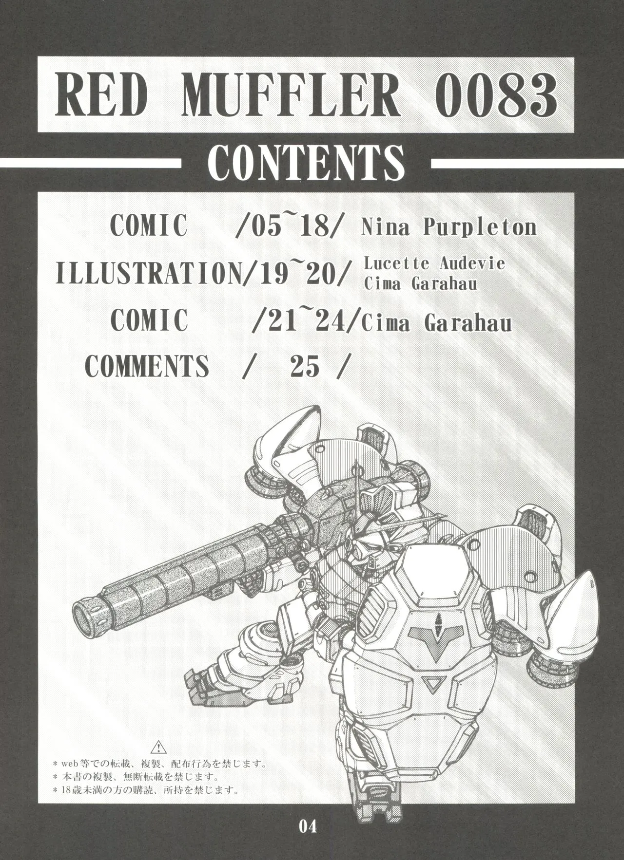 [ONE-SEVEN (Hagane Tetsu)] RED MUFFLER 0083 (Gundam 0083) 이미지 번호 5