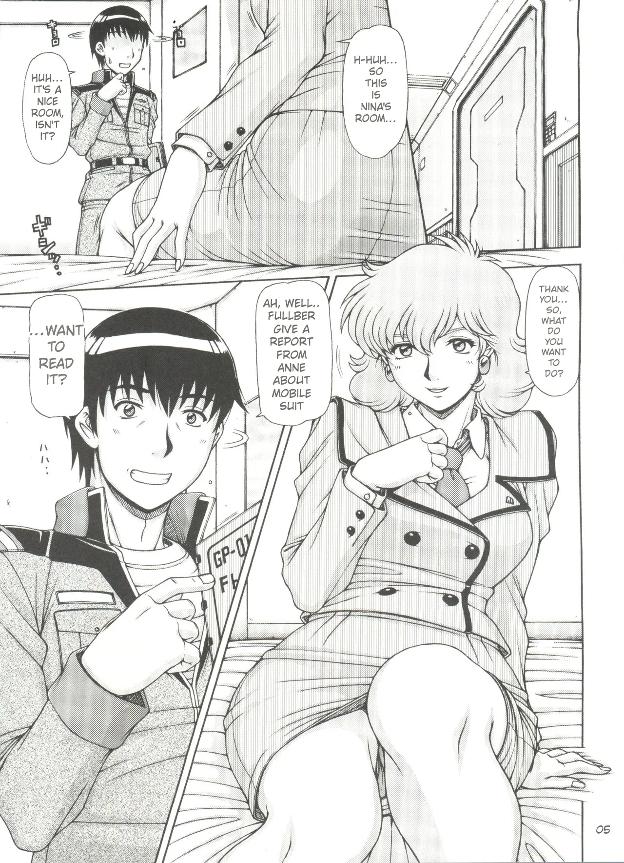 [ONE-SEVEN (Hagane Tetsu)] RED MUFFLER 0083 (Gundam 0083) 이미지 번호 6