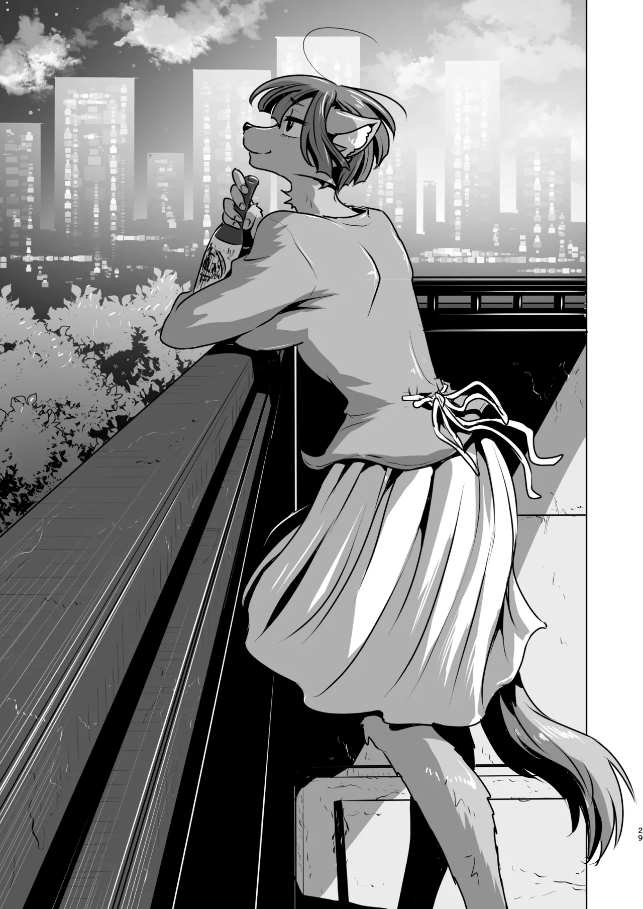 [Sei no mamono (Sema, Shunmaku)] Inu-kun to Hitsuji-kun to Ironna drink ~Yuujou no Nakayoshi Koubi~ image number 28