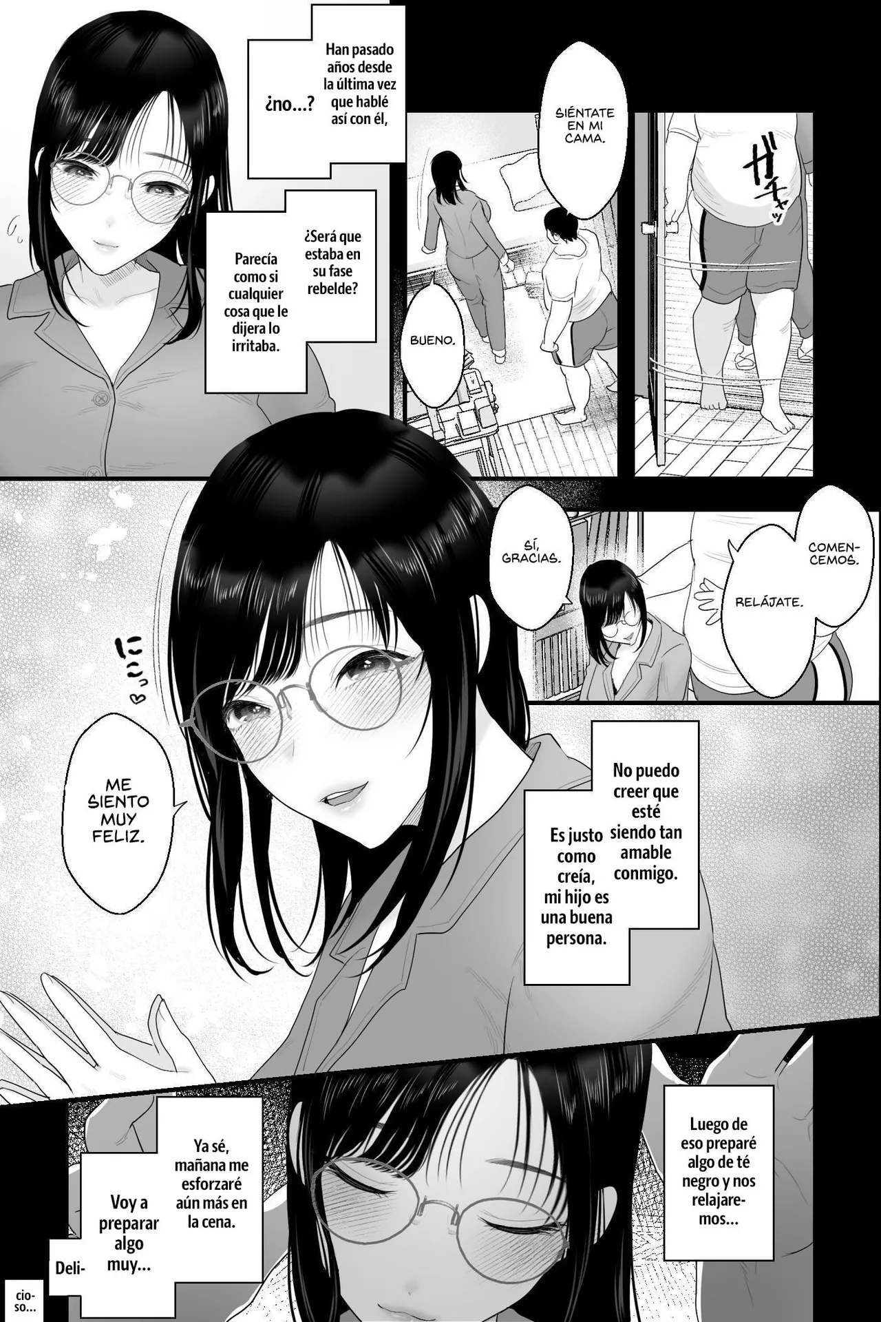 [Ginshio Honpo (Ginen)] Nagachichi Haha no Naedoko | Madre Tetona y Maternal: Una Madre Cariñosa y Diligente es Alterada Cognitivamente para dar Servicio Sexual [Spanish] imagen número 8