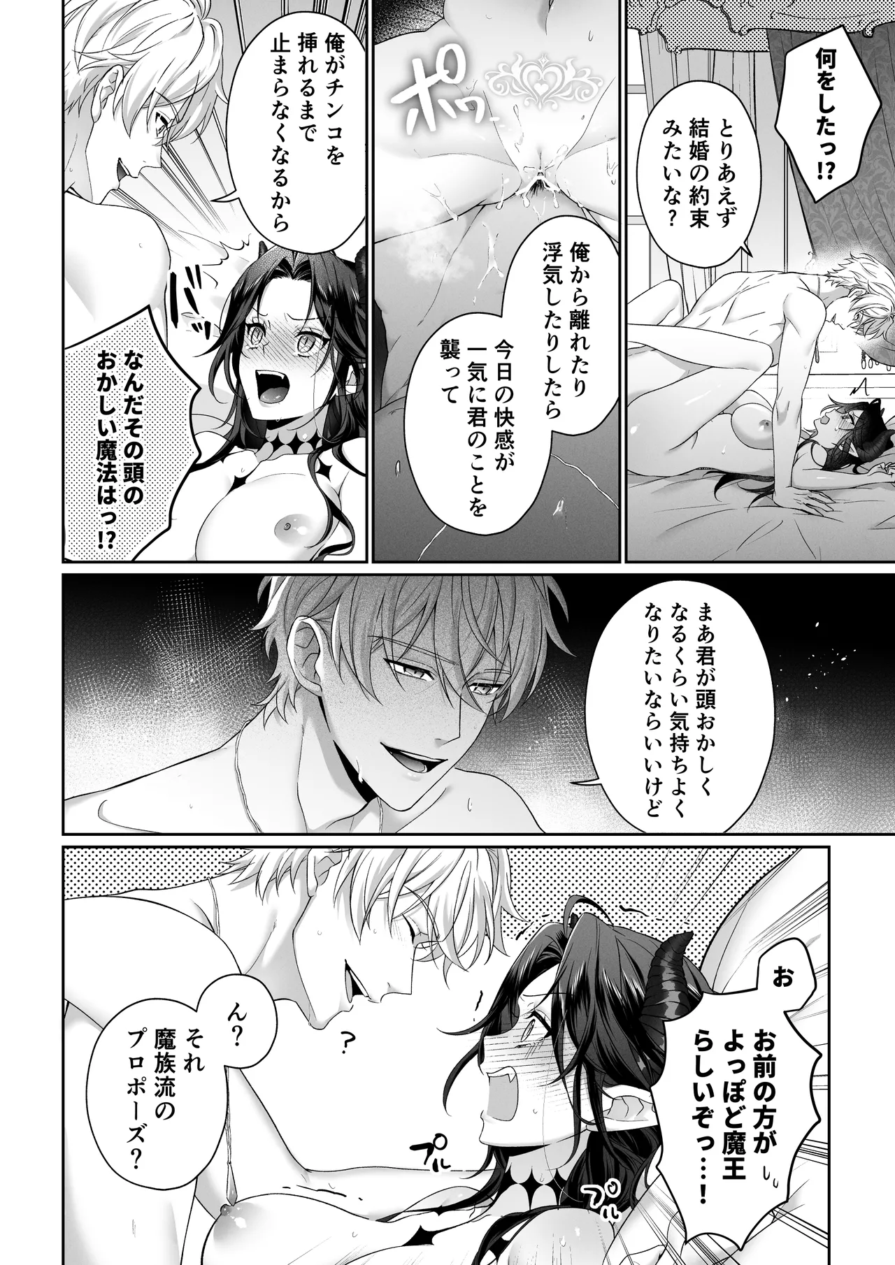 何も知らない最恐魔王、執愛勇者に囚われる numero di immagine  61