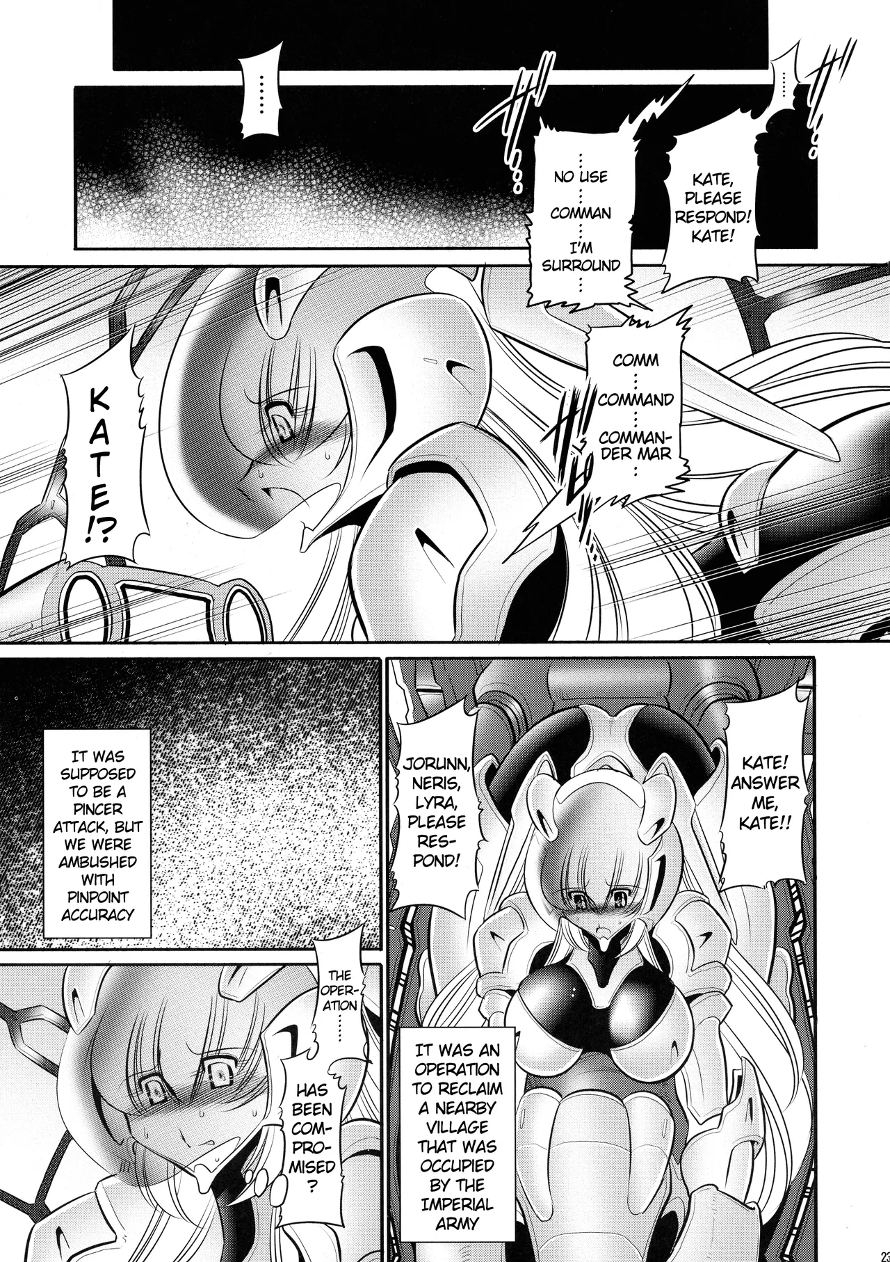 (C93) [Circle Taihei-Tengoku (Horikawa Gorou)] Kurenai no Kishi-dan Joukan | The Crimson Knights: First Volume [English] image number 23