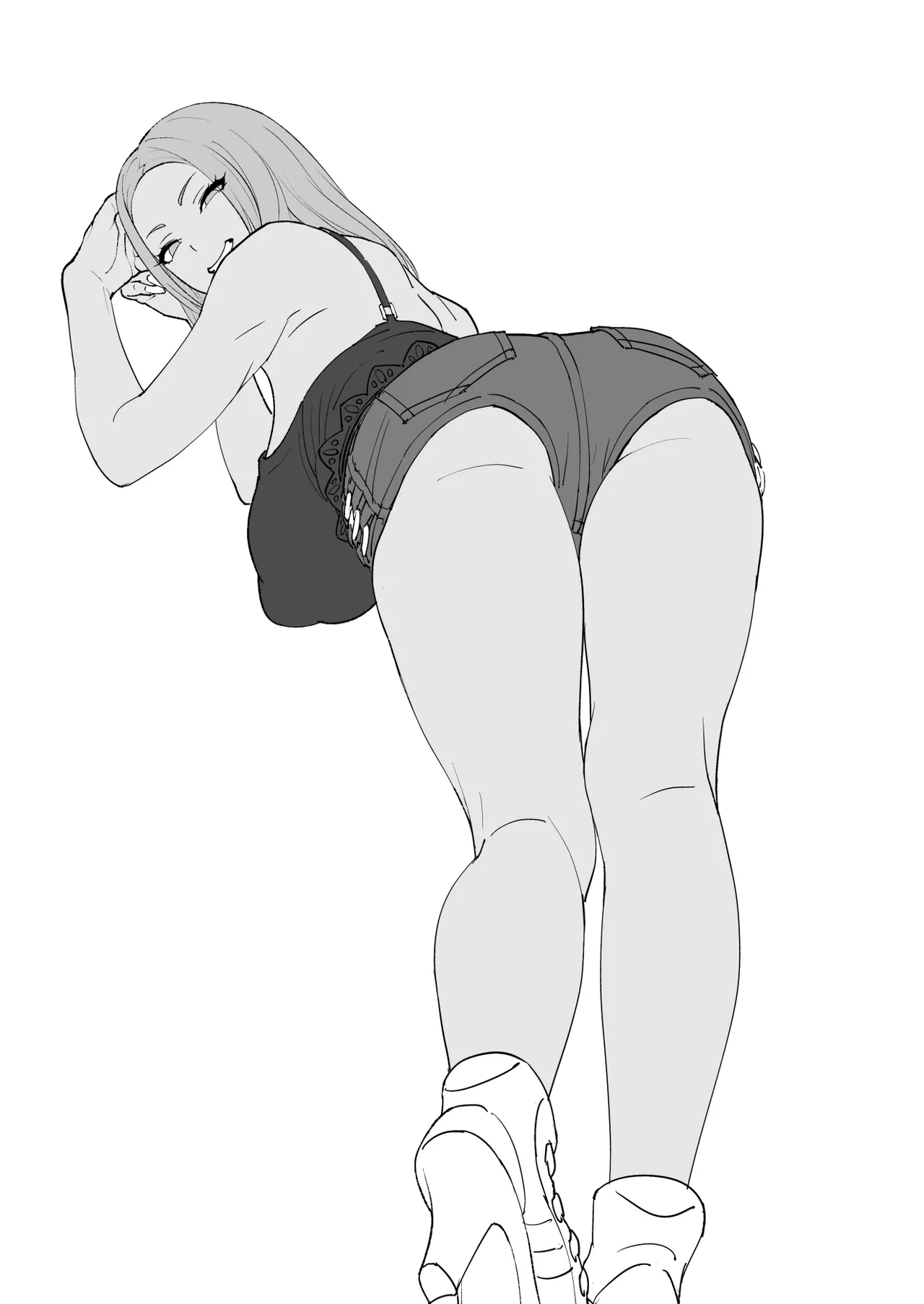 [SANDWORKS (Suna)] Black Gyaru Camera Test [Textless] [Digital] 画像番号 14