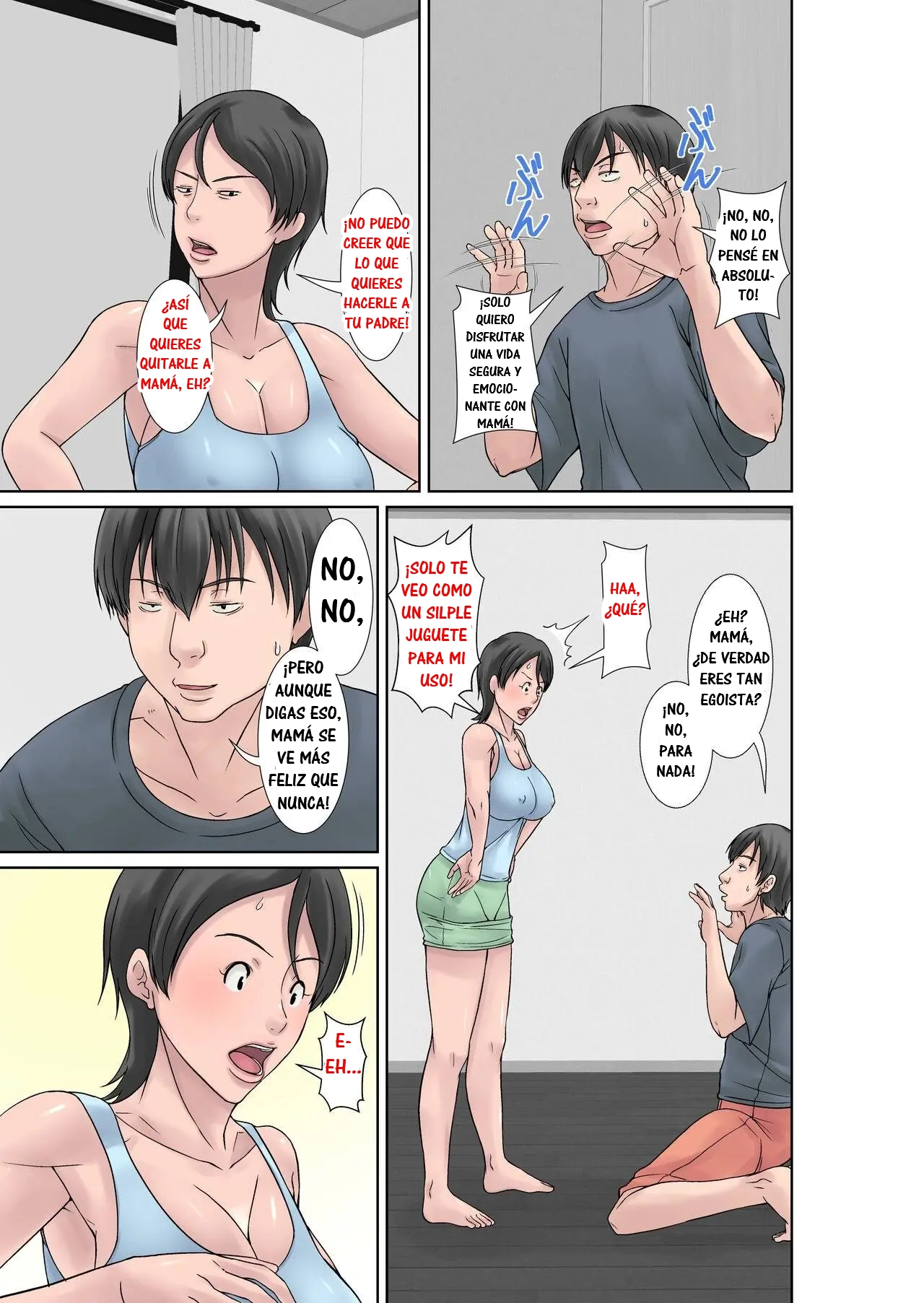 [Hoyoyodou] Kora! Anta Hahaoya o Kudoite Nani Shiyoutte Iu no! 〜Katsuo Hitorigurashi Hen〜 Sono 4｜¡Oye! ¿Qué Pretendes Seduciendo a Tu Madre？~La Vida en Solitario de Katsuo~ 4 [Spanish] [RYU-SHINS] 画像番号 3