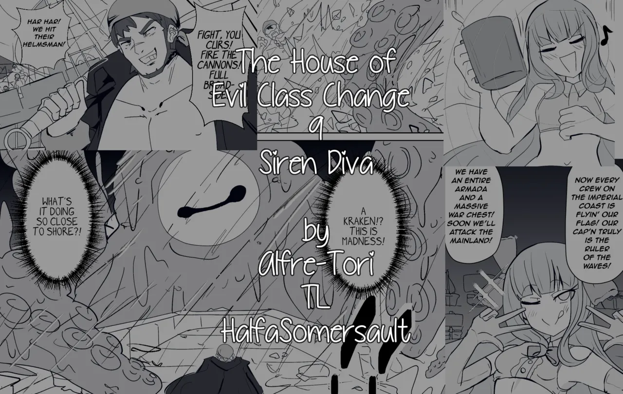 [Alfre-Tori] Matenshoku no Yakata 9 | The House of Evil Class Change 9 Siren Diva [English] [HalfaSomersault] 图片编号 1