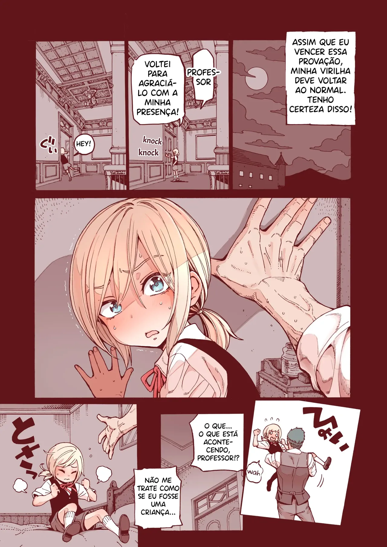 Ochinchin Tsuiteru dake no Onnanoko  A girl ~who just happens to have a penis~[portuguese] 이미지 번호 22