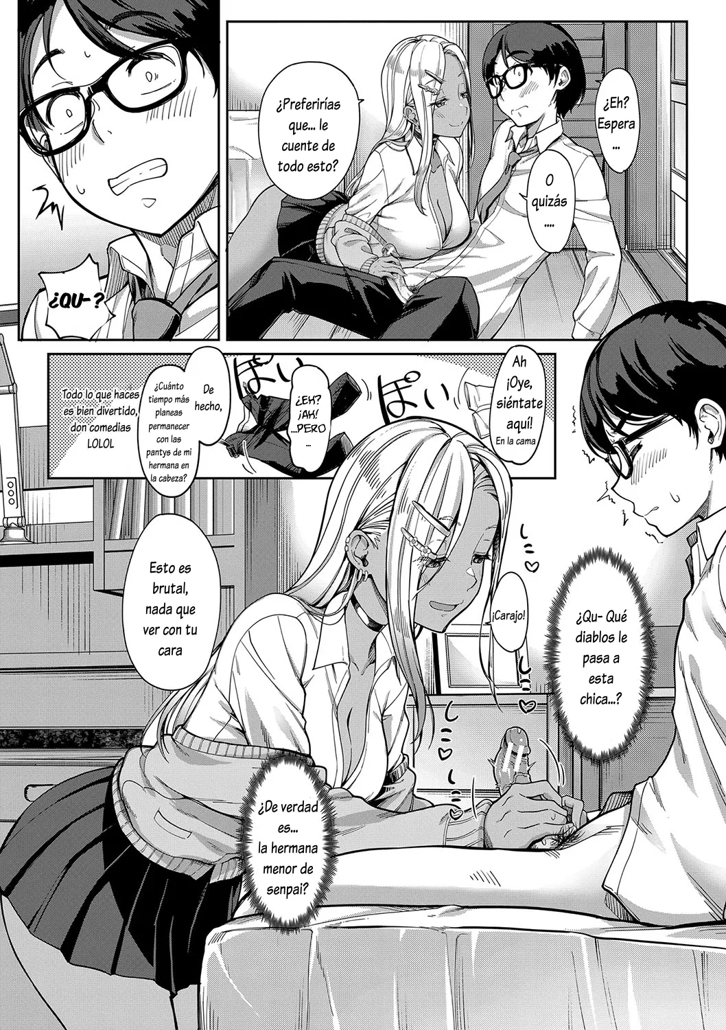 [Misaki Tokinobu] Kanojo no Imouto wa Nikushoku-kei Gal 1-3 (Kanojo no Imouto wa Nikushoku-kei Gal) [Spanish] [Lovely Diablesse Scan]  [Digital] 图片编号 13