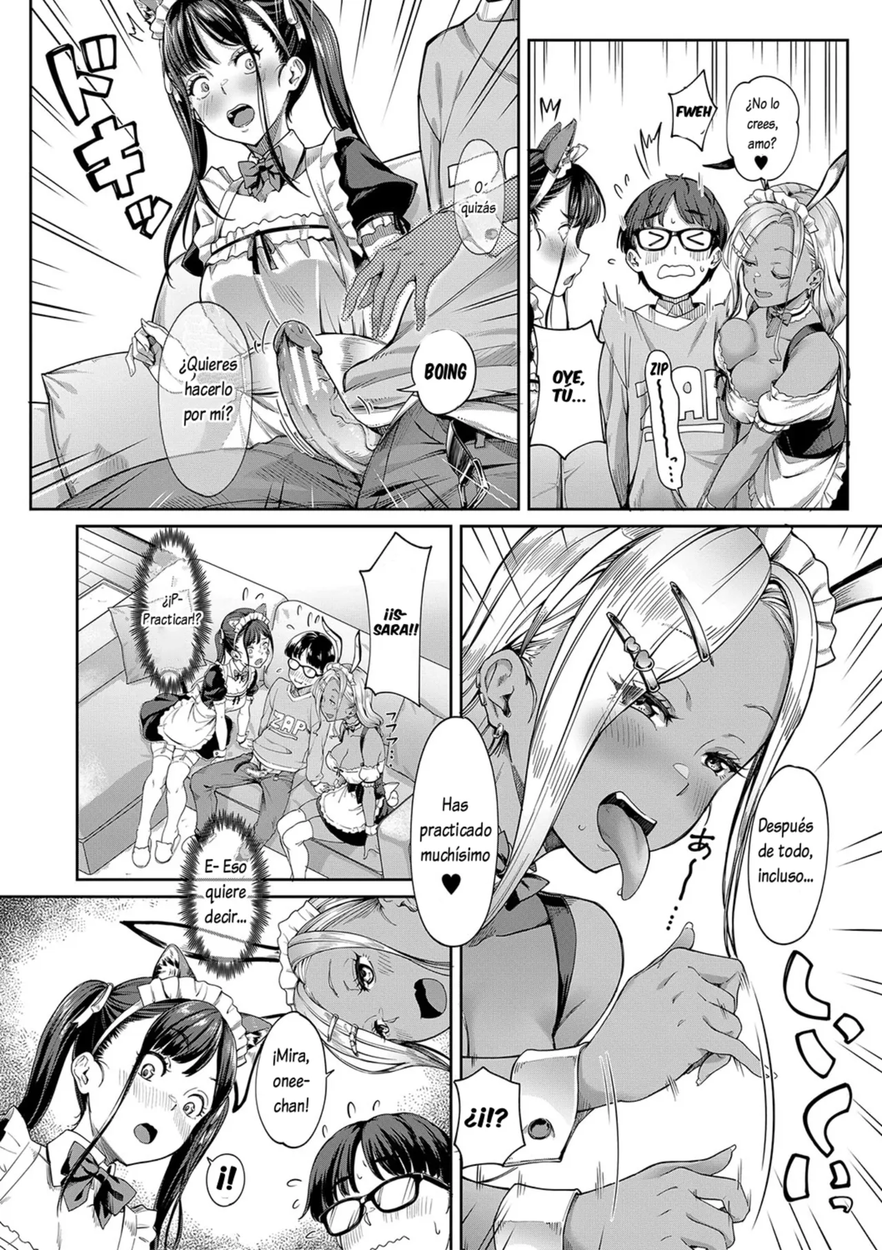 [Misaki Tokinobu] Kanojo no Imouto wa Nikushoku-kei Gal 1-3 (Kanojo no Imouto wa Nikushoku-kei Gal) [Spanish] [Lovely Diablesse Scan]  [Digital] 图片编号 110