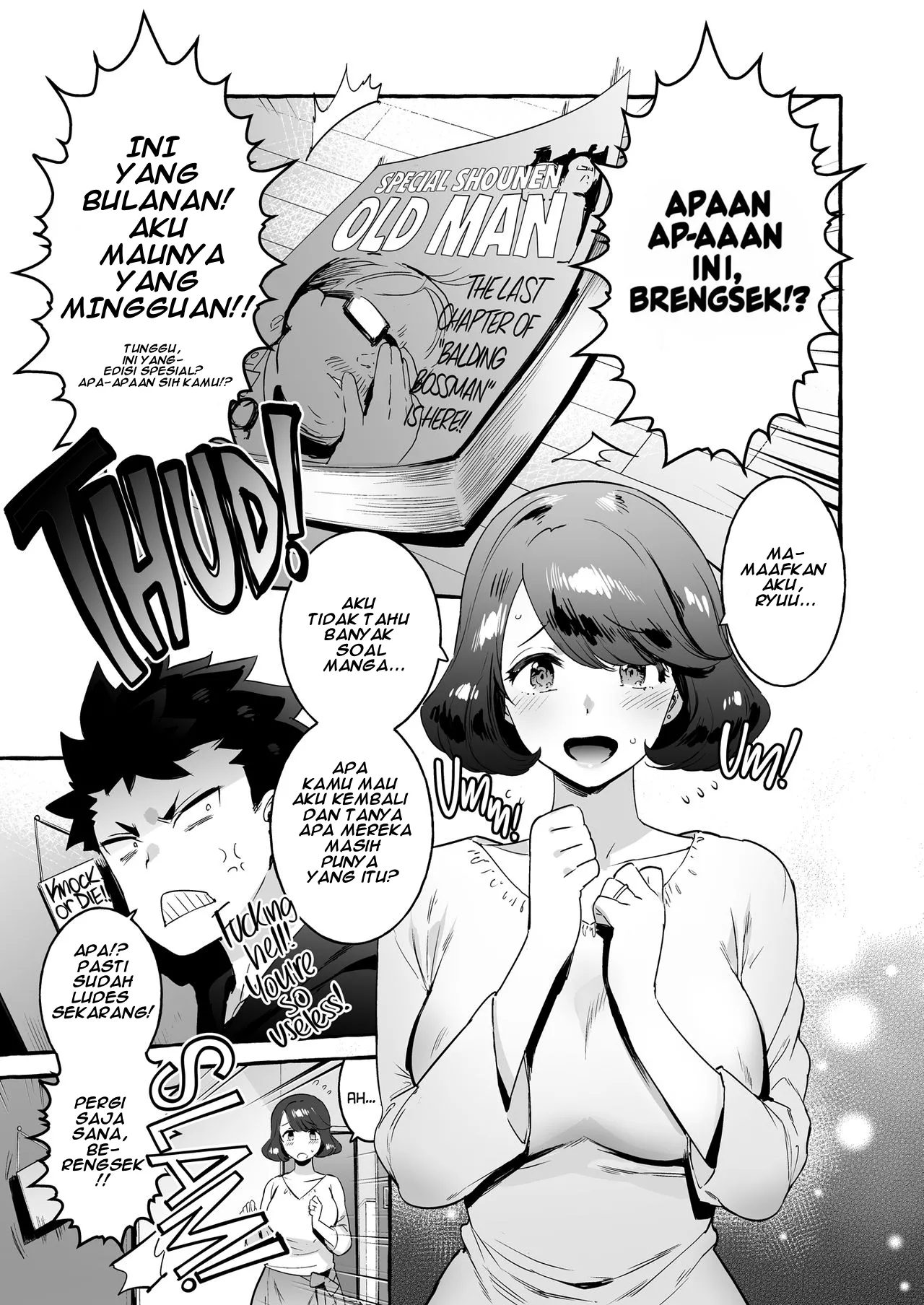 [Hibon (Itami)] Omae no Kaa-chan Kyokon!! [INDONESIA] [Decensored] [Digital] 图片编号 2
