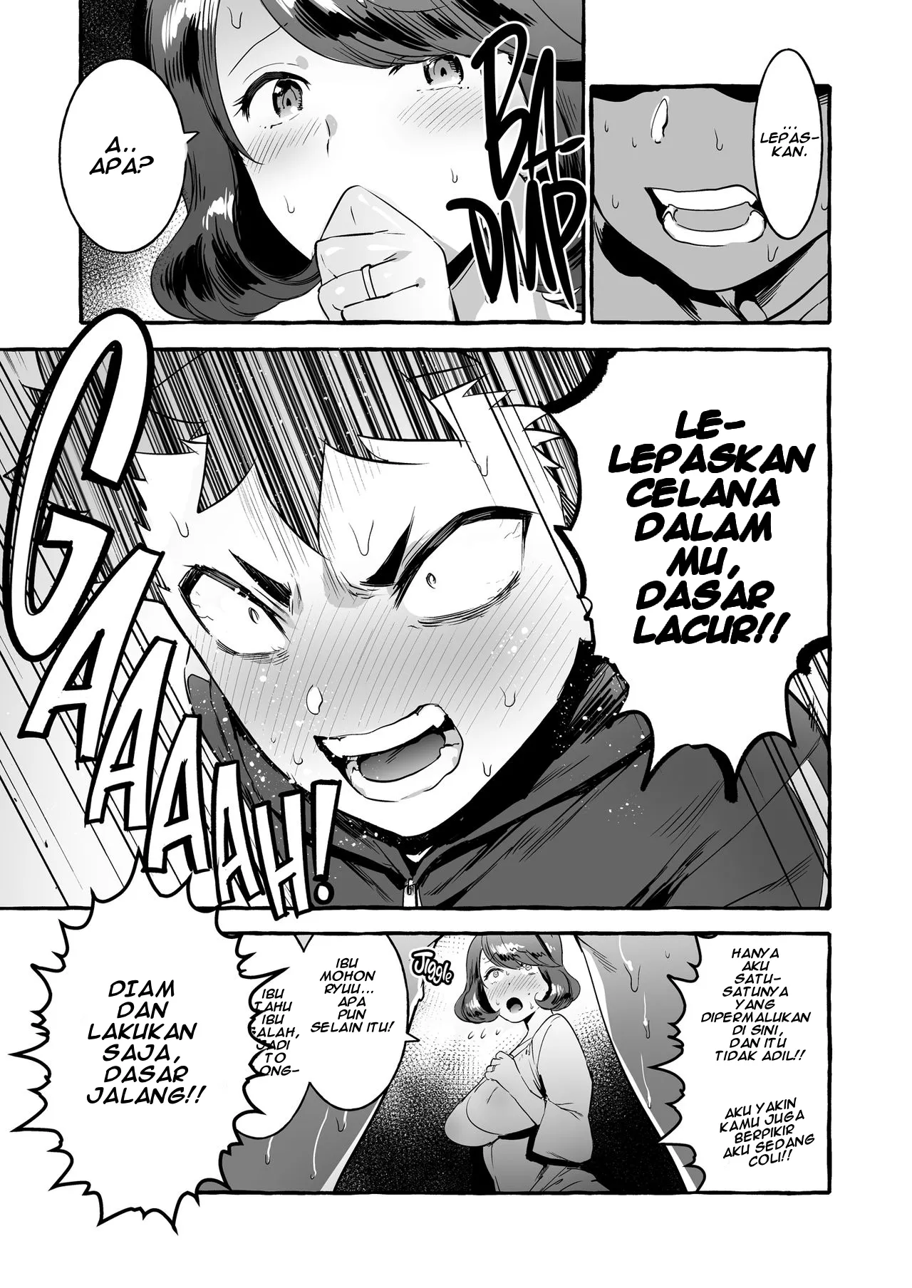 [Hibon (Itami)] Omae no Kaa-chan Kyokon!! [INDONESIA] [Decensored] [Digital] 图片编号 8