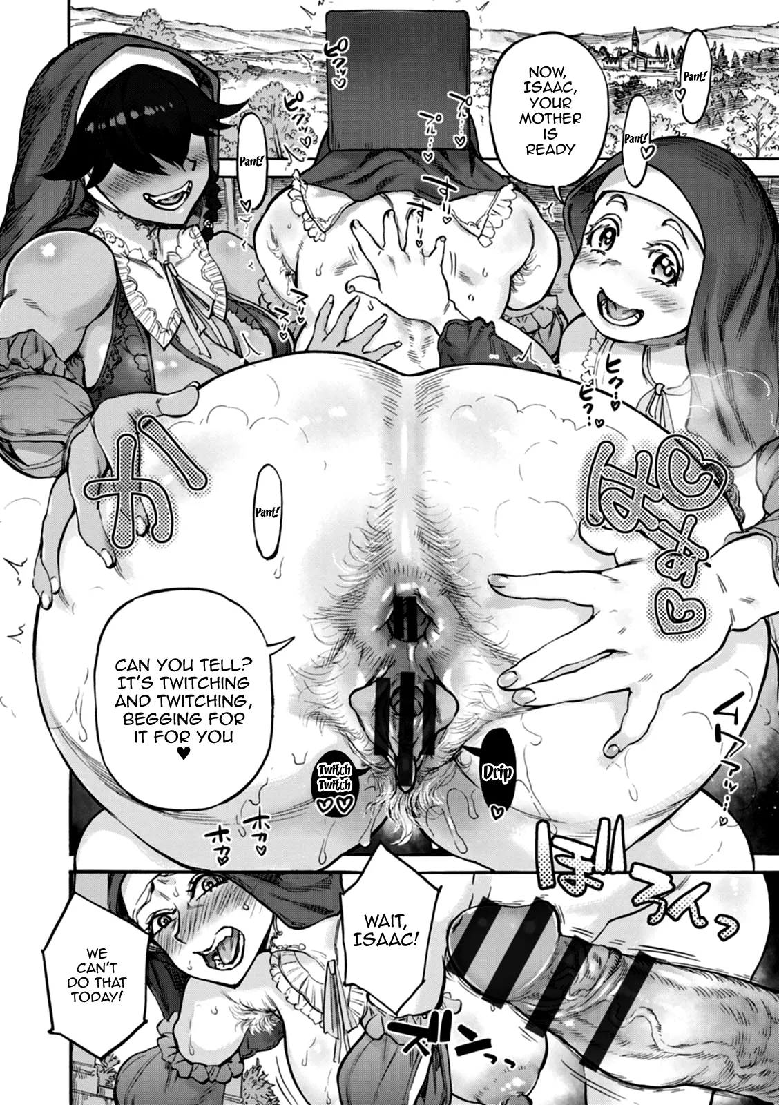 [Ameyama Denshin] Seiinbo Birgitta - Holy lewd mother Birgitta Ch. 1-5 [English] {Doujins.com} [Digital] image number 67