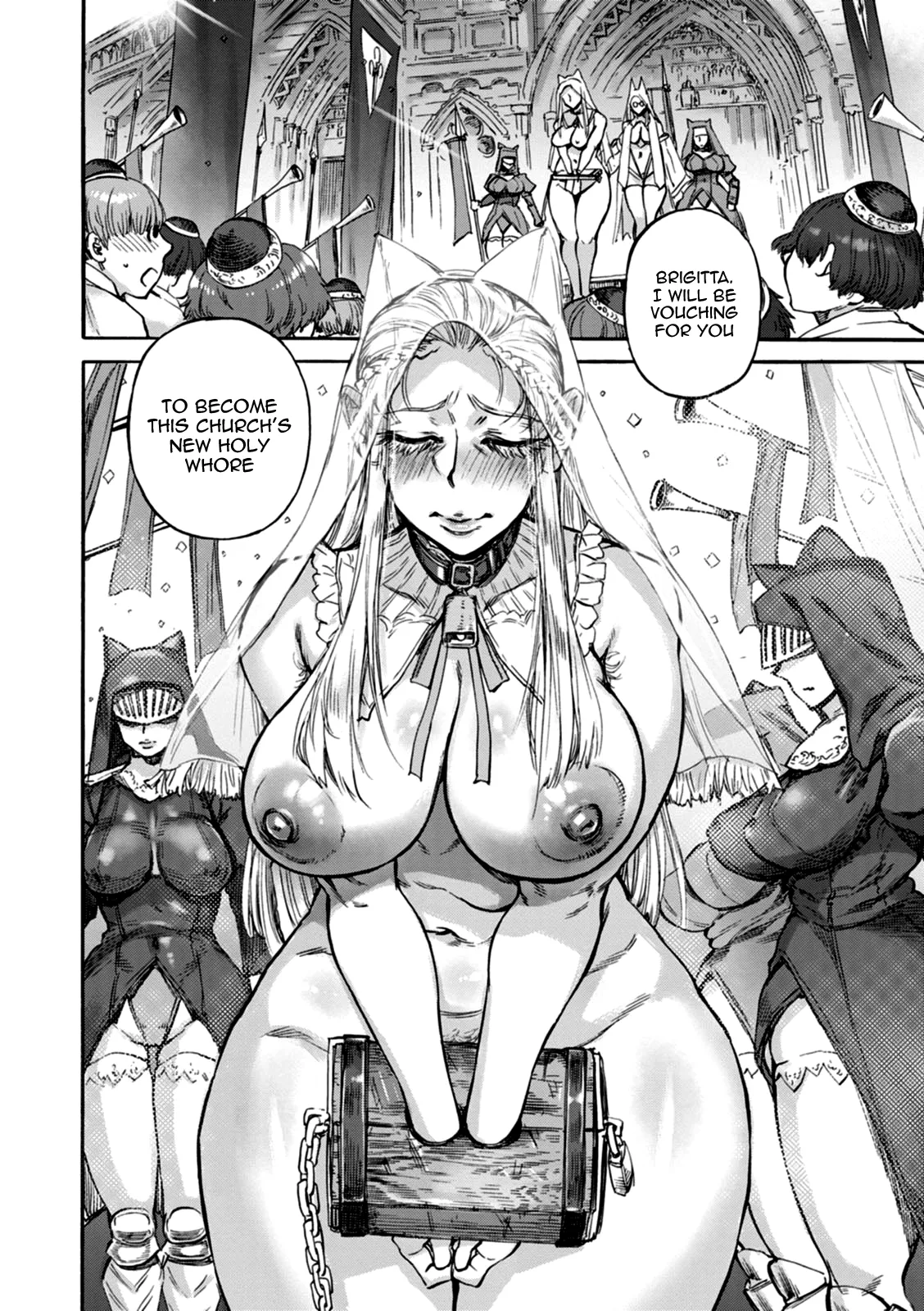 [Ameyama Denshin] Seiinbo Birgitta - Holy lewd mother Birgitta Ch. 1-5 [English] {Doujins.com} [Digital] image number 86