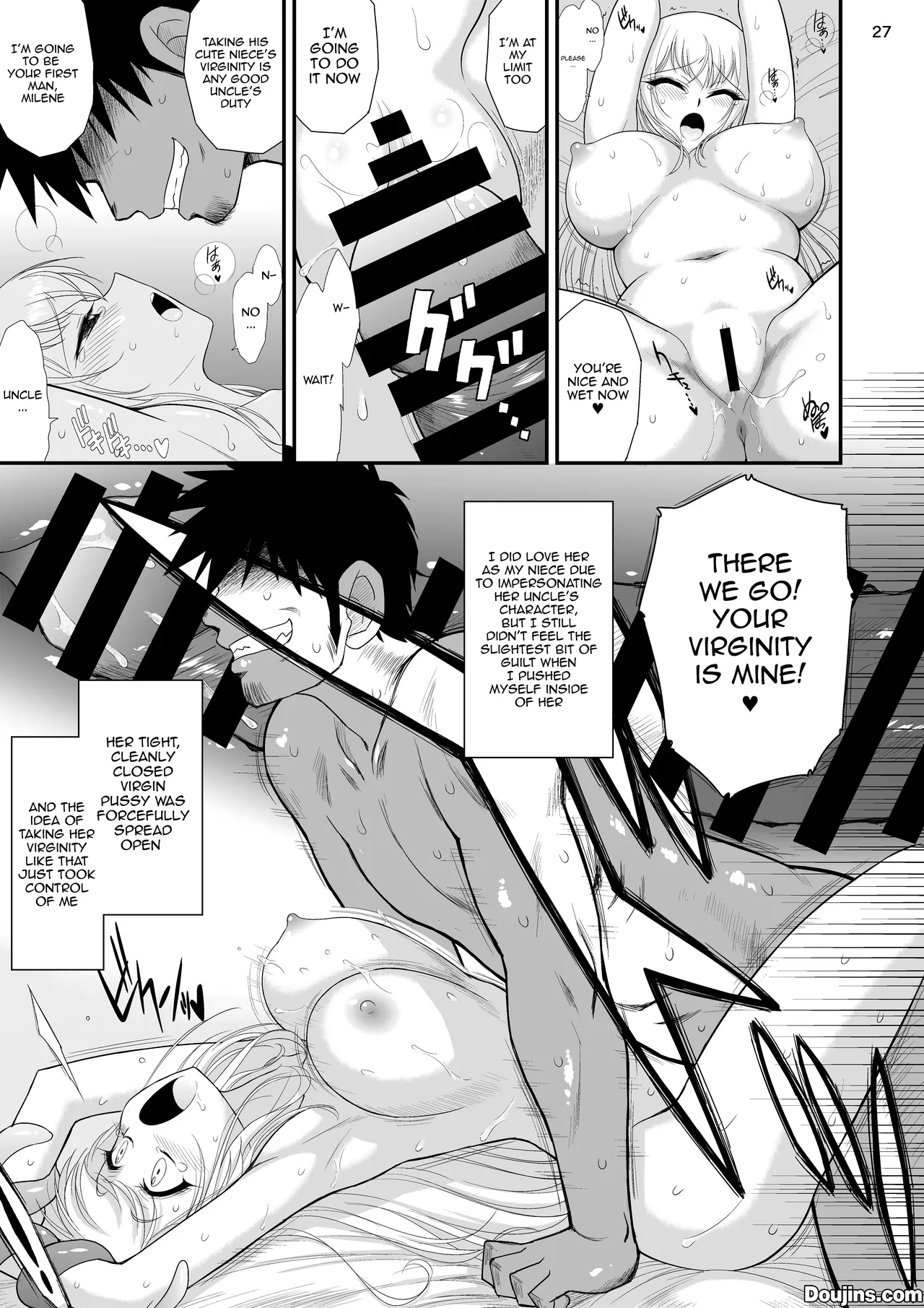 [BLACK DOG (Kuroinu Juu)] Mami no Meikyuu Meikko Elf Hen / Mami's Dungeon - Elf Niece [Digital] [English] {Doujins.com} 图片编号 27