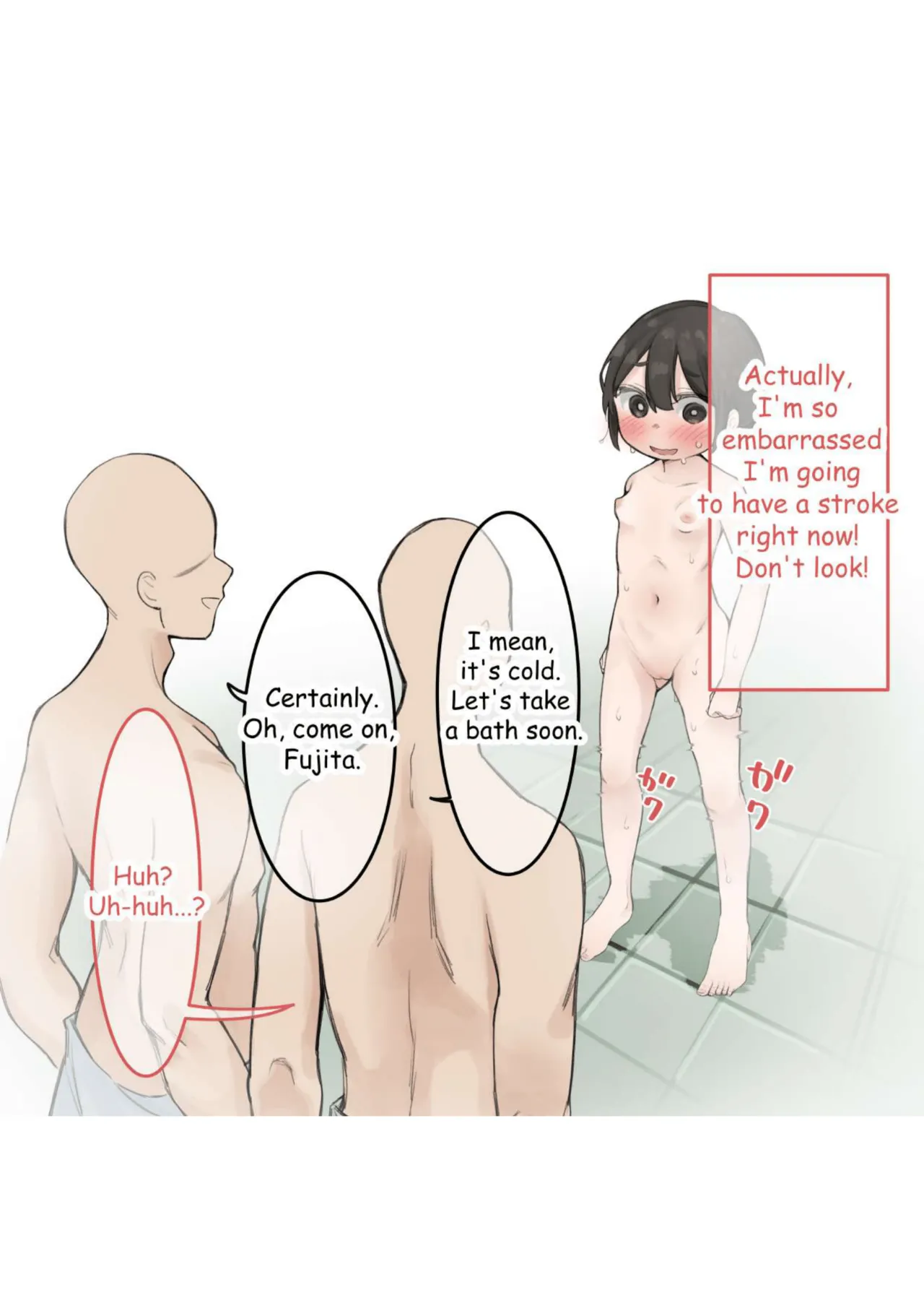 [Sena] Otoko Yu de Classmate ni Souguu Shita Onnanoko I A girl ran into a classmate [English] 4eme image