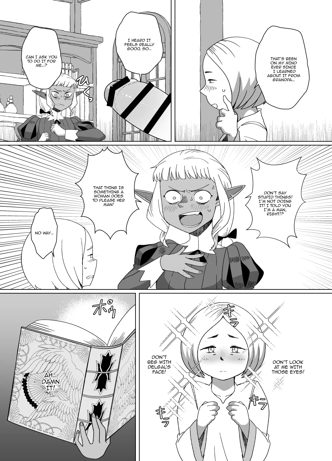 [Mogura no Suana (zeiminarai)] Doukeshi wa Boku no Ougonkyou / The Court Fool Is My Golden Country (Dungeon Meshi) [English] {Doujins.com} 画像番号 6