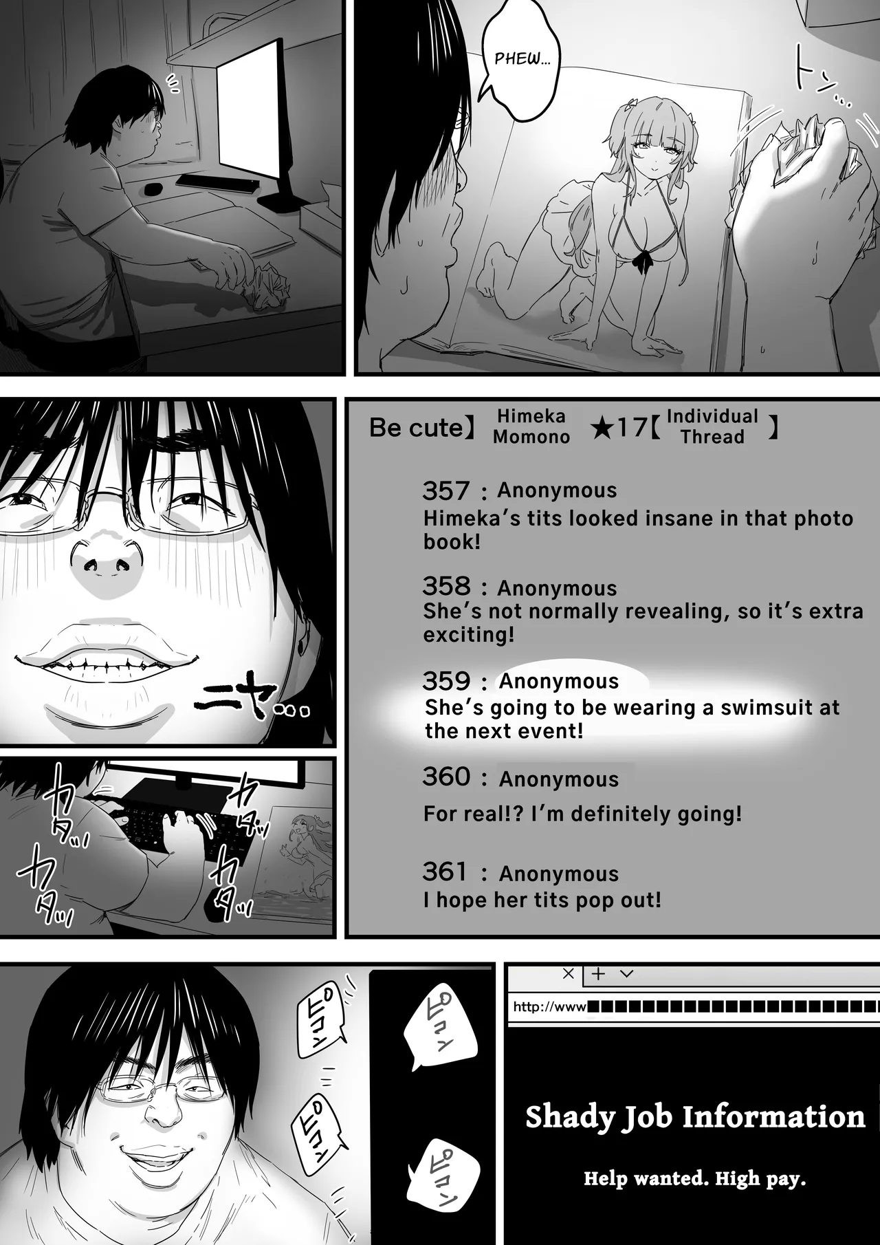 [P&I (Mel EX, Satsukimasu)] Mizugi Idol no Nama Oppai wo Minna no Mae de Sarashitai | Swimsuit Idol Wants to Expose Her Titties to Everyone [English] [Solid Rose] imagen número 26