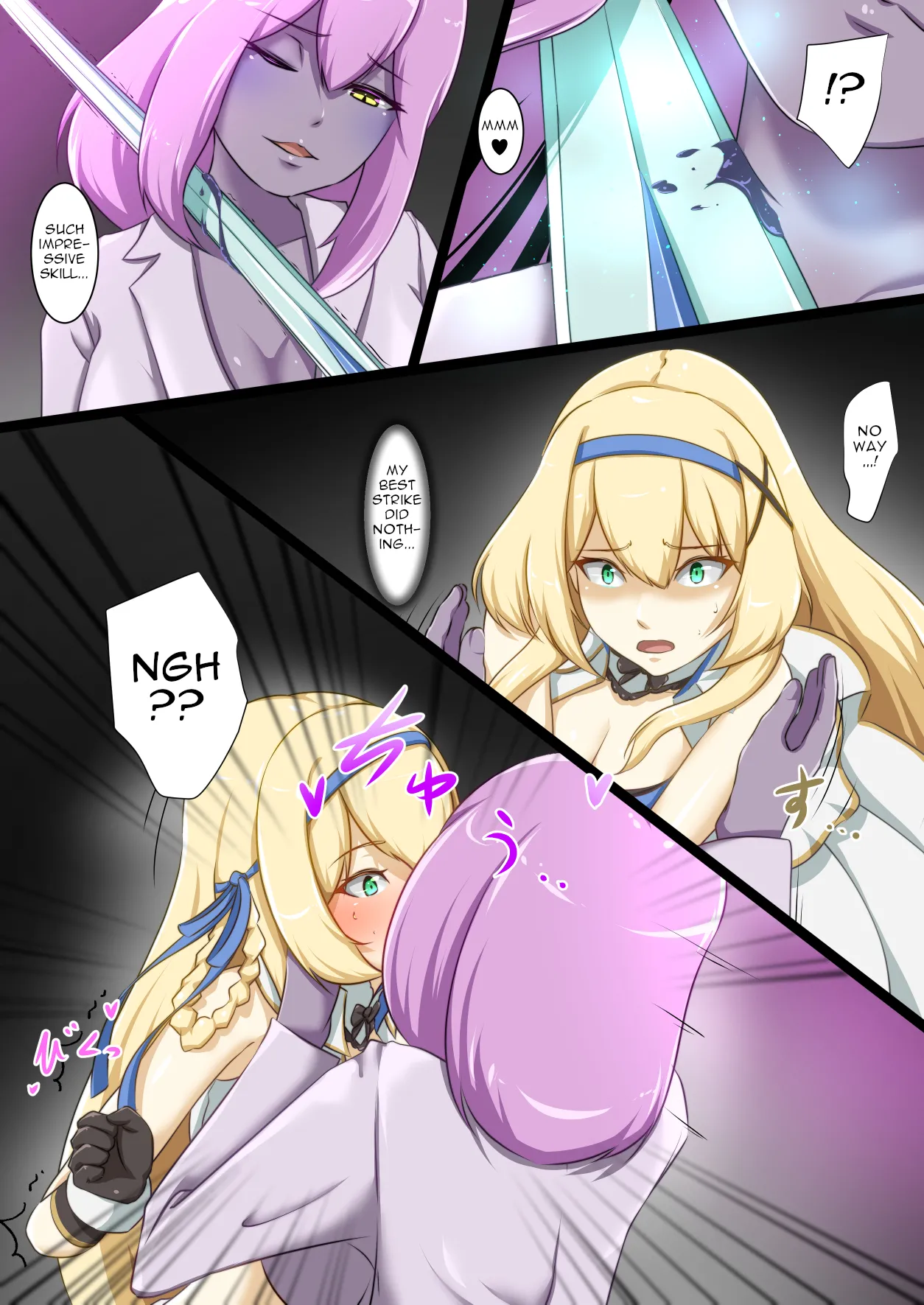 [Seika Kairaku Shoten (Erutoria, Dew, Kamekame)] Himekishi ga Ecchi na Teki to Tatakatte Haiboku suru Hanashi | The Knight-Princess Is Defeated By An Erotic Foe [ENG] Bildnummer 6