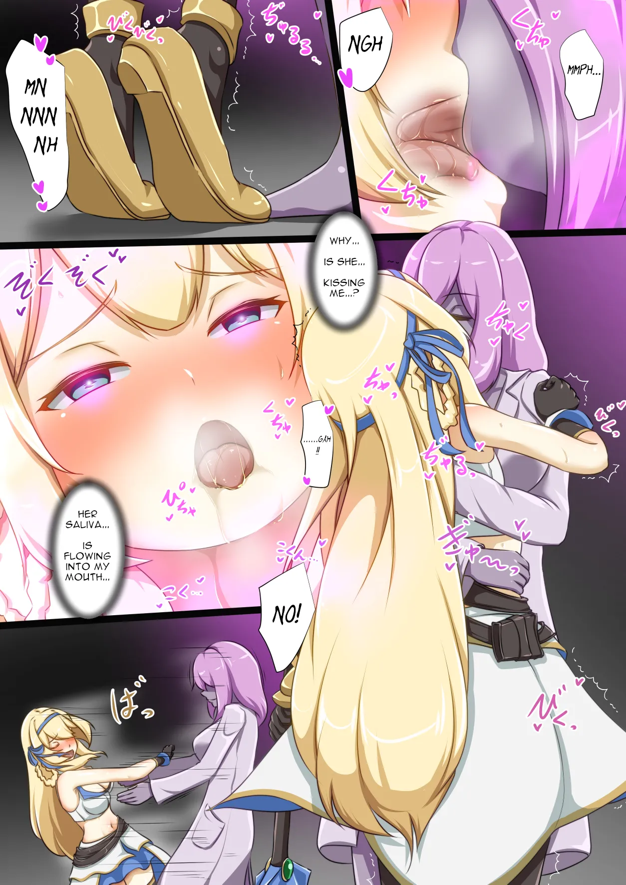 [Seika Kairaku Shoten (Erutoria, Dew, Kamekame)] Himekishi ga Ecchi na Teki to Tatakatte Haiboku suru Hanashi | The Knight-Princess Is Defeated By An Erotic Foe [ENG] Bildnummer 7