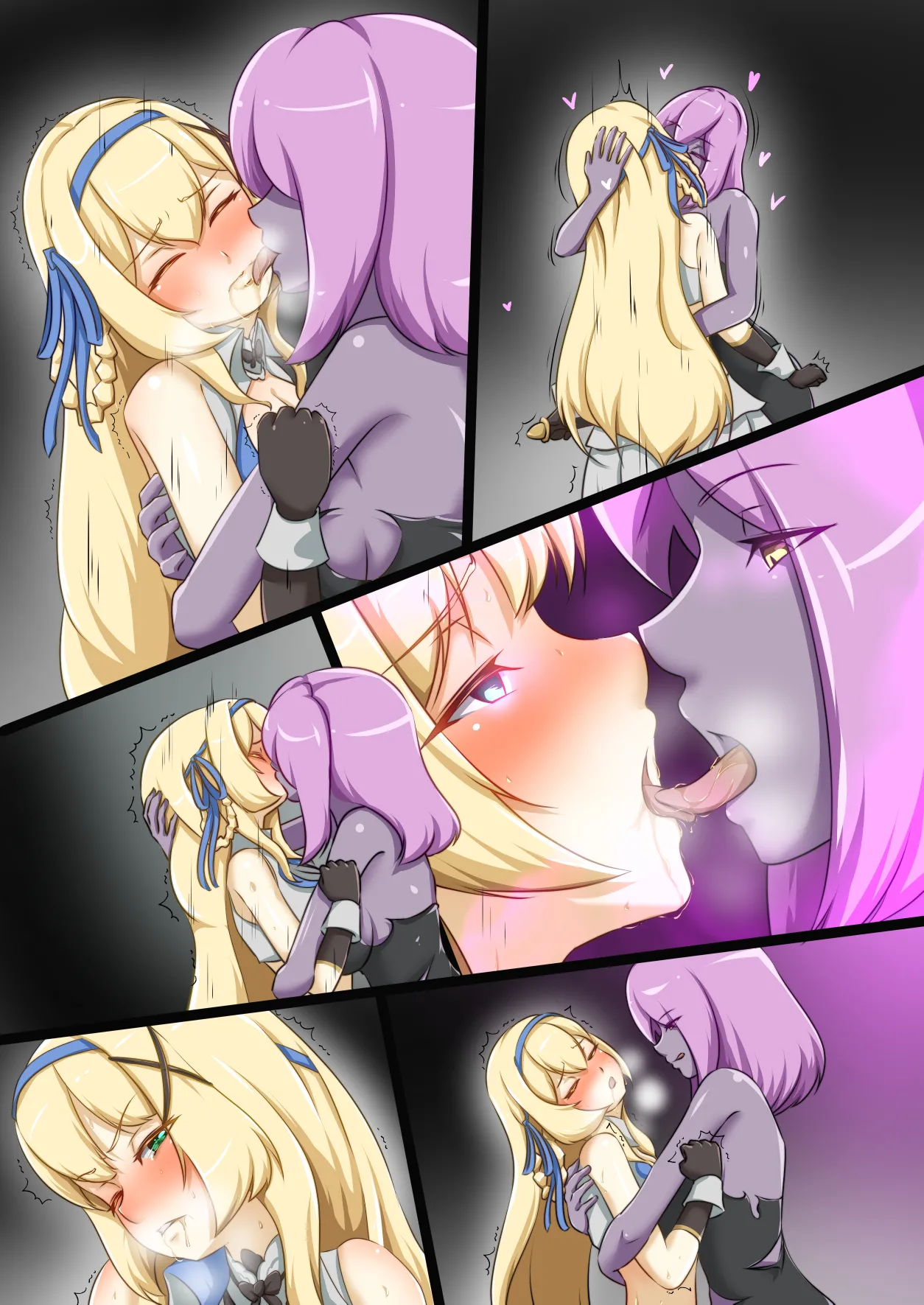 [Seika Kairaku Shoten (Erutoria, Dew, Kamekame)] Himekishi ga Ecchi na Teki to Tatakatte Haiboku suru Hanashi | The Knight-Princess Is Defeated By An Erotic Foe [ENG] Bildnummer 45