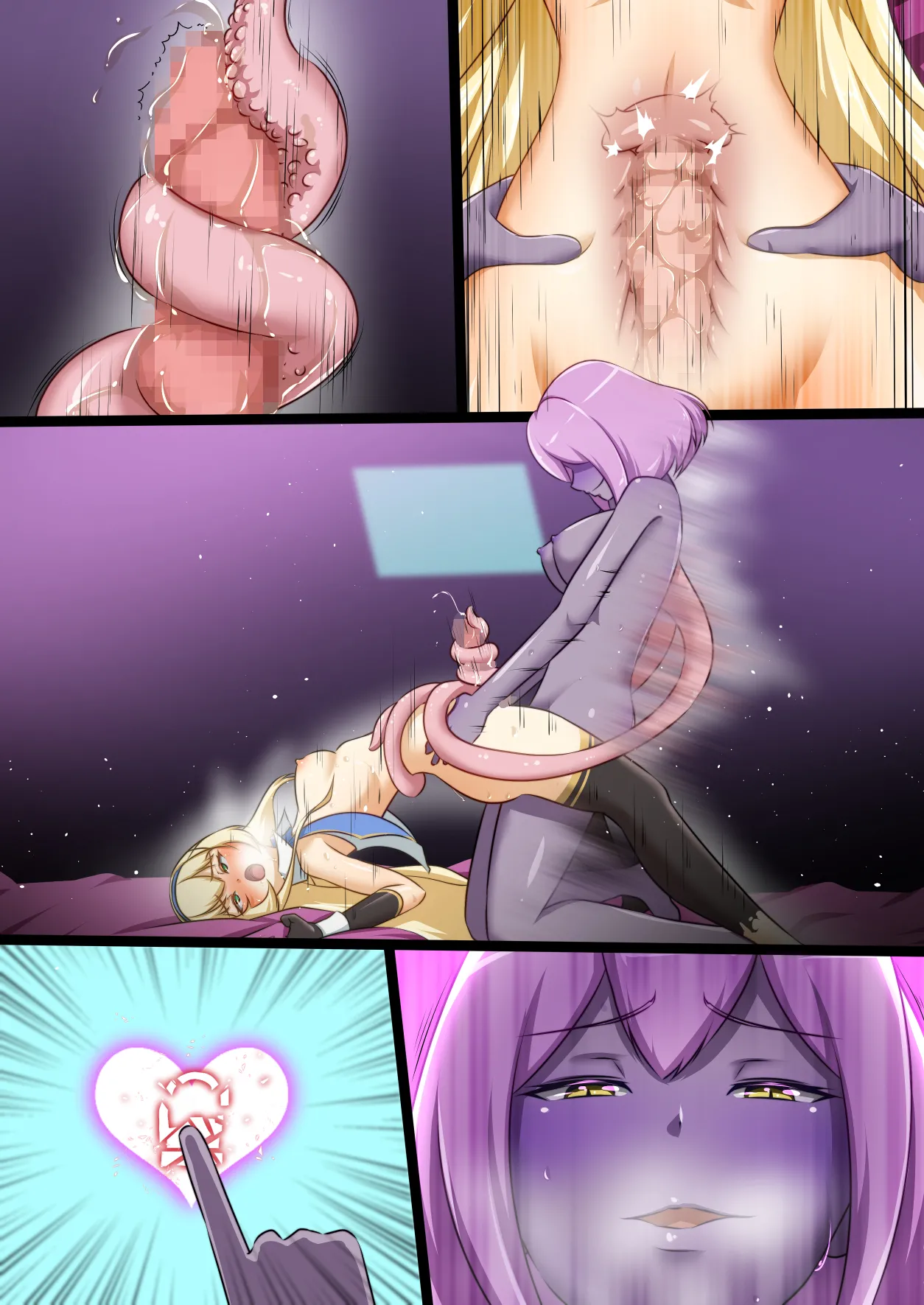 [Seika Kairaku Shoten (Erutoria, Dew, Kamekame)] Himekishi ga Ecchi na Teki to Tatakatte Haiboku suru Hanashi | The Knight-Princess Is Defeated By An Erotic Foe [ENG] Bildnummer 63