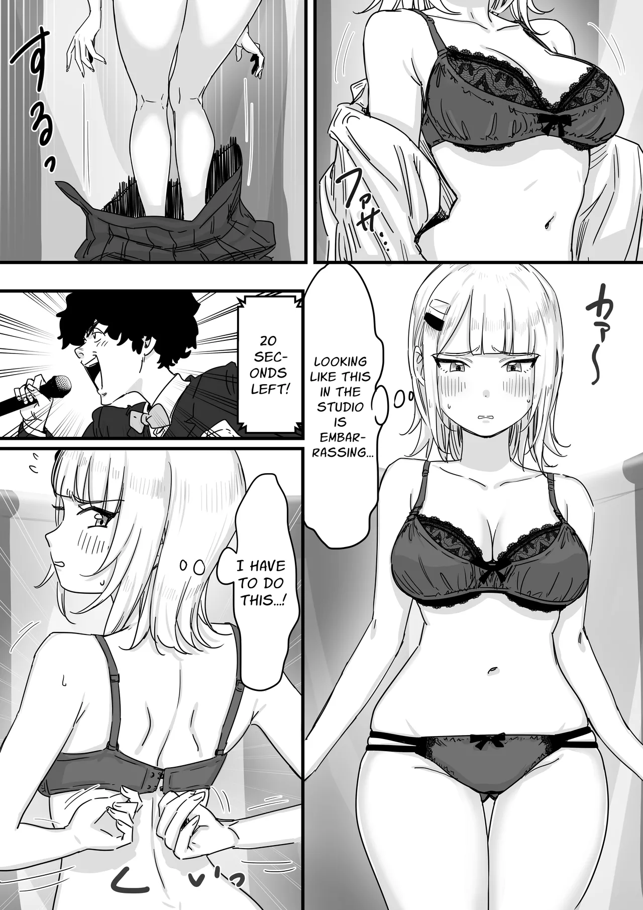 [P&I (Mel EX, Satsukimasu)] Nama Kigaechuu no Shinjin Idol, Nama Housou de Oppai Marudashi | Rookie Idol Changing Outfits Has Her Naked Titties Captured Live On Camera [English] [Solid Rose] Bildnummer 14