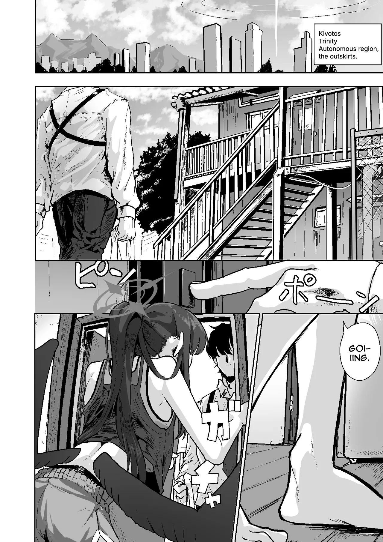 [HEKATONCHEIR (Yahagi Wakahiko)] Tomarigi Ichika ~SeFri Ichika to Yojouhan Apart de Handousei Seikatsu~  / Ichika The Perch ~ Half-Living Together With Ichika In A 4-Tatami And A Half Apartment(Blue Archive) [Digital] [English] {Doujins.com} numero di immagine  3