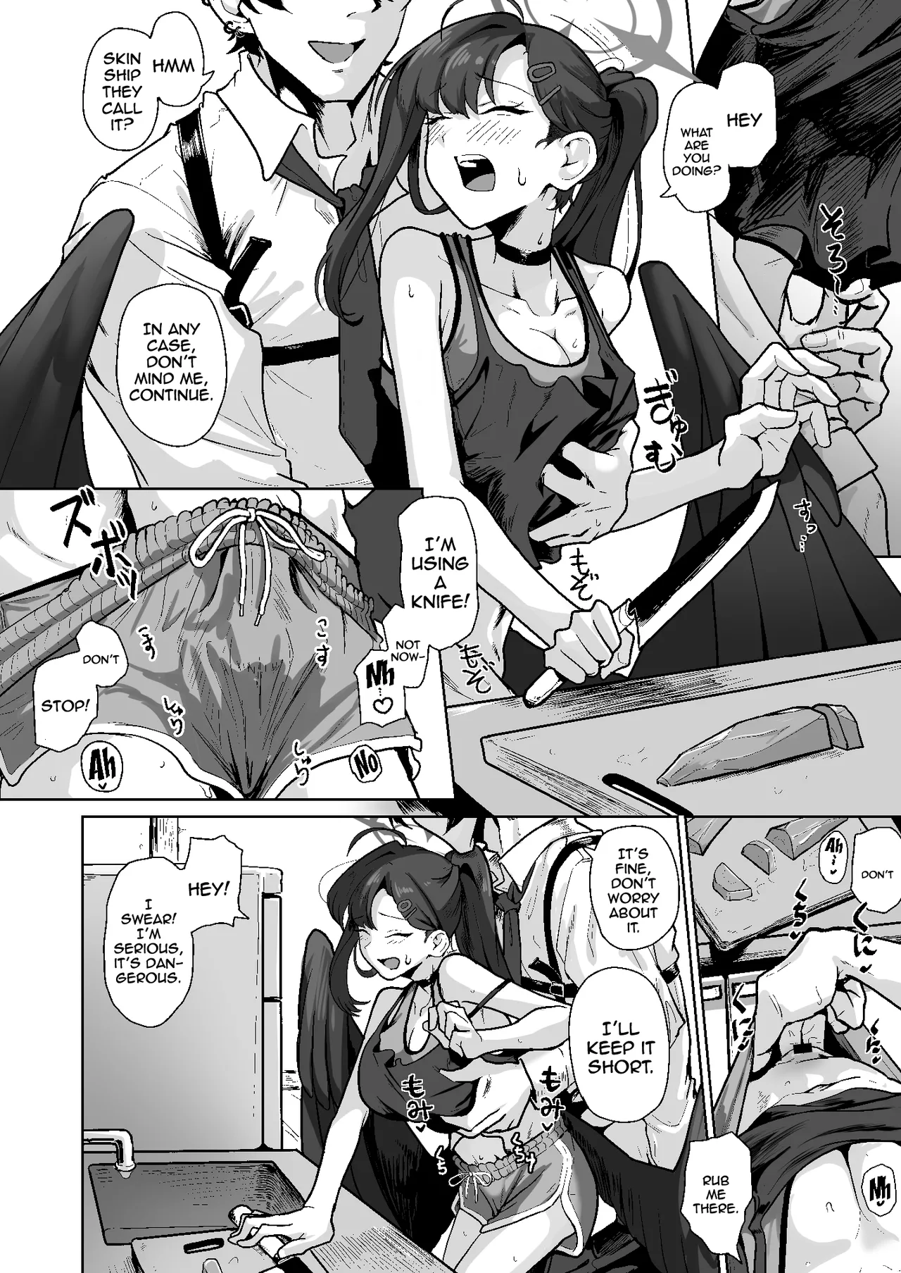 [HEKATONCHEIR (Yahagi Wakahiko)] Tomarigi Ichika ~SeFri Ichika to Yojouhan Apart de Handousei Seikatsu~  / Ichika The Perch ~ Half-Living Together With Ichika In A 4-Tatami And A Half Apartment(Blue Archive) [Digital] [English] {Doujins.com} numero di immagine  5