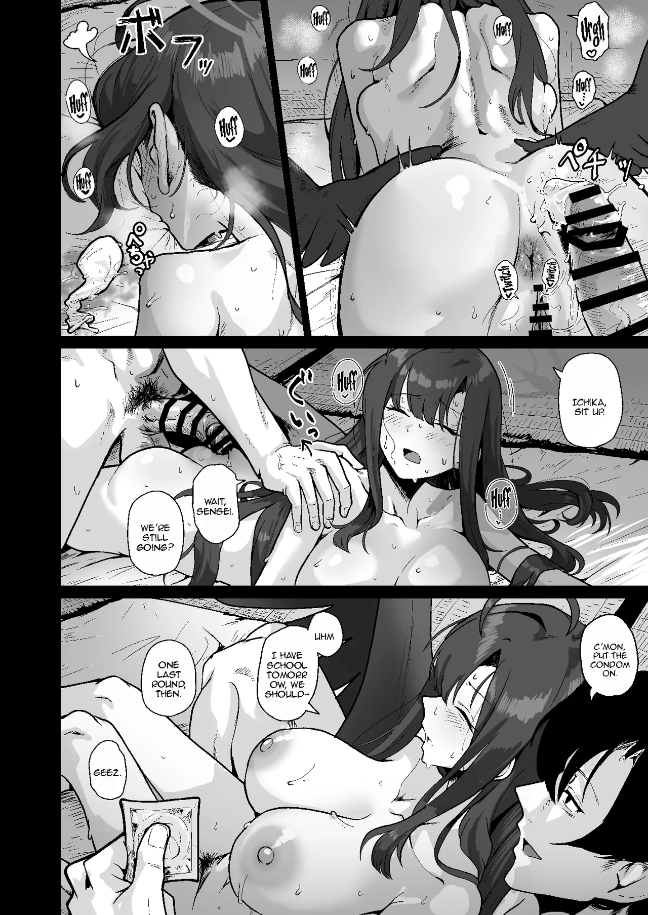 [HEKATONCHEIR (Yahagi Wakahiko)] Tomarigi Ichika ~SeFri Ichika to Yojouhan Apart de Handousei Seikatsu~  / Ichika The Perch ~ Half-Living Together With Ichika In A 4-Tatami And A Half Apartment(Blue Archive) [Digital] [English] {Doujins.com} numero di immagine  17