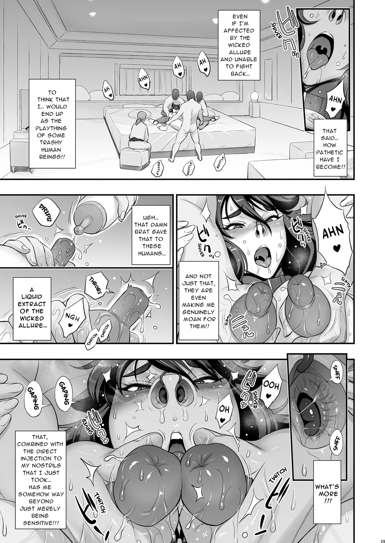 [Niku Ringo (Kakugari Kyoudai)] Nihon Tsuntsun Futanari Youko o Butabuta ni Shitsukechau Ohanashi [English] [Digital] image number 29