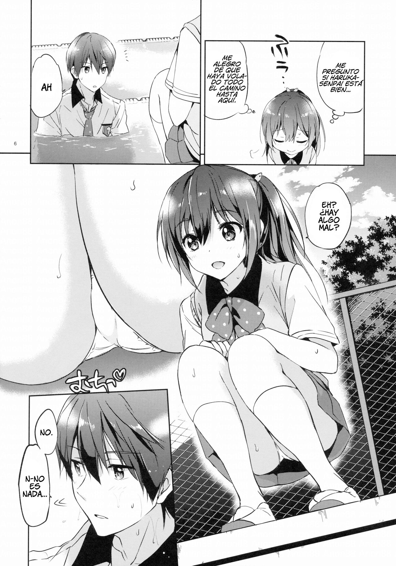 (C86) [Kurimomo (Tsukako)] READY STEADY GO (Free!) [Spanish] Bildnummer 5