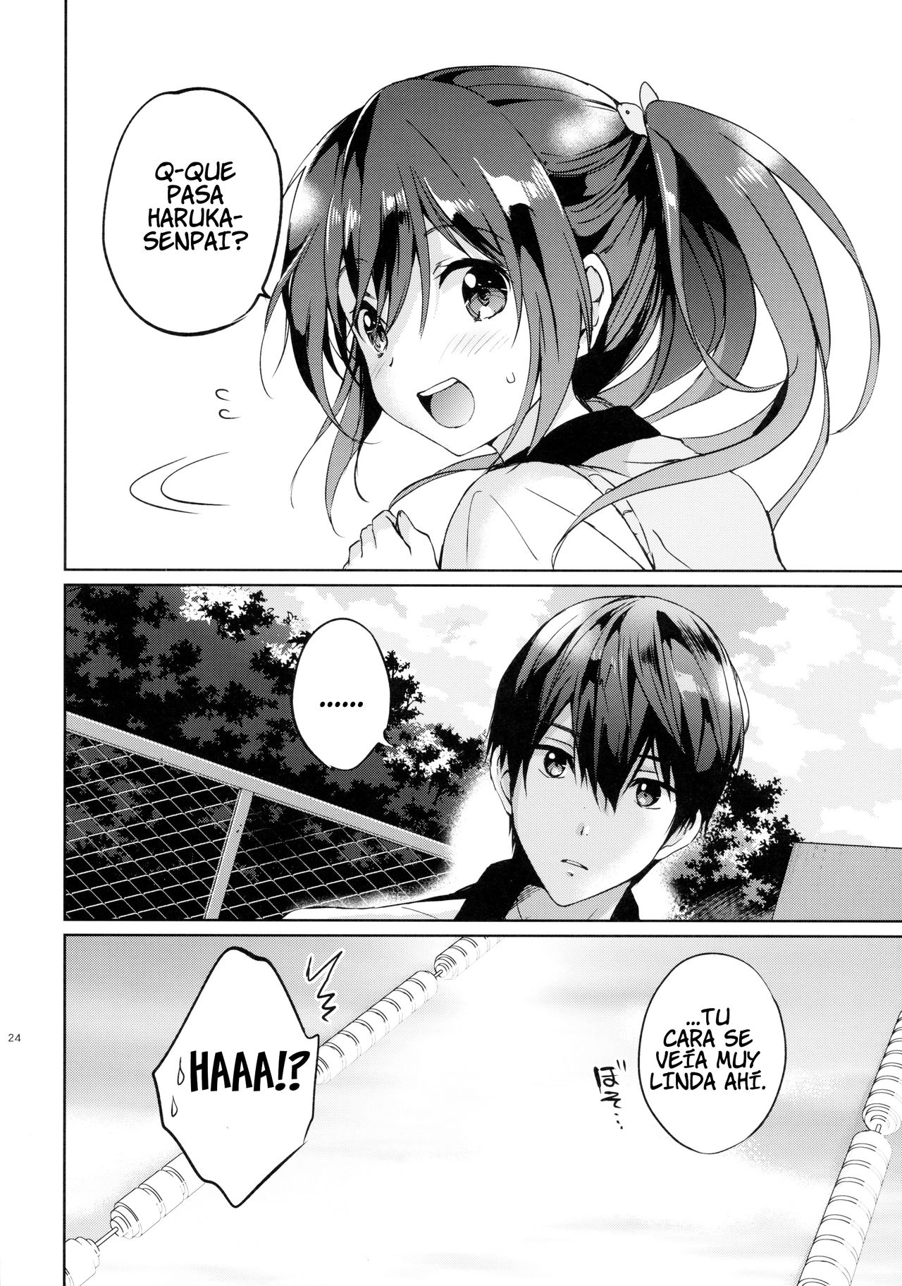 (C86) [Kurimomo (Tsukako)] READY STEADY GO (Free!) [Spanish] Bildnummer 22