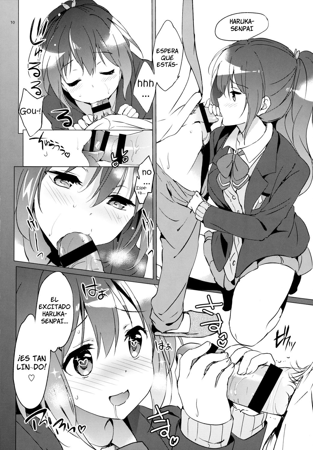 (C87) [Kurimomo (Tsukako)] READY STEADY GO 2 (Free!) [Spanish] image number 10