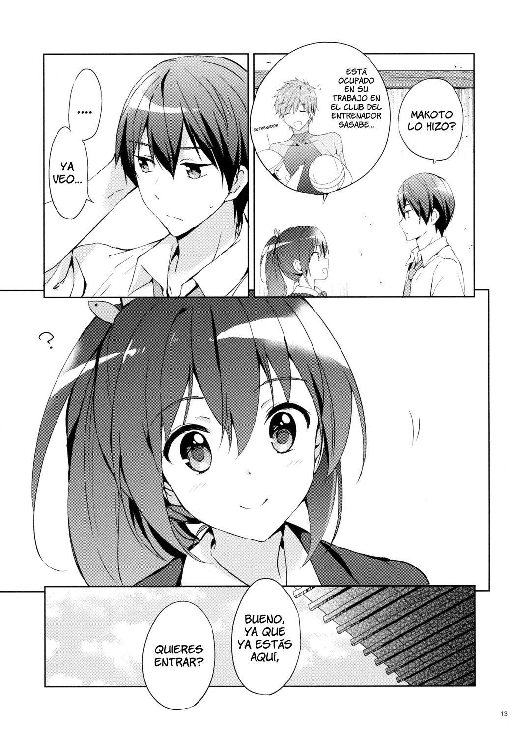 (C87) [Kurimomo (Tsukako)] READY STEADY GO 2 (Free!) [Spanish] image number 13