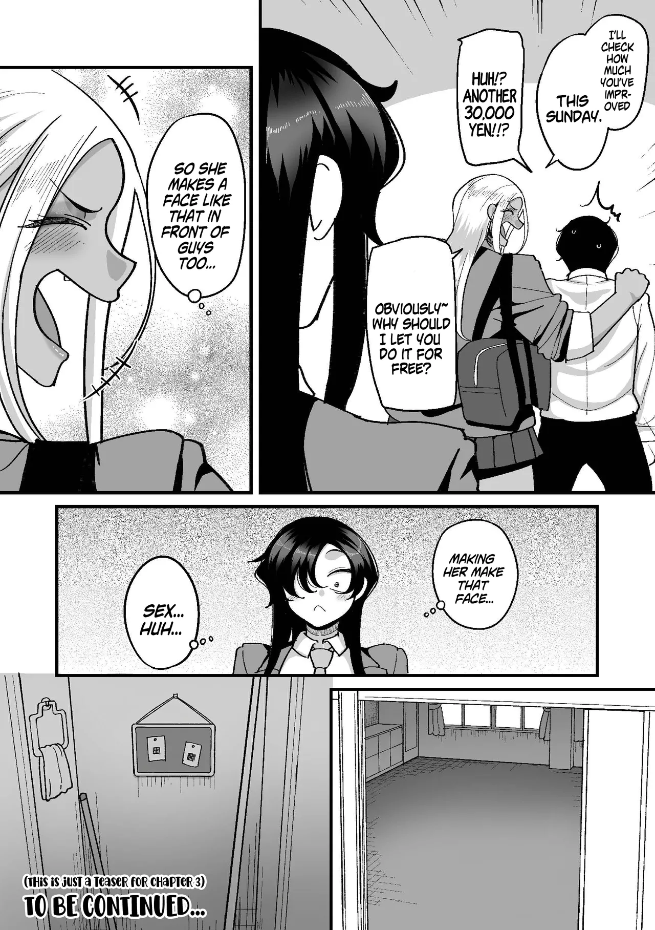 [Yamamoto Zenzen] School Prostitution Journal (Comix) - Chapter 2.5: Ichihara-senpai and Okigawa  [English] [SS22] Bildnummer 8