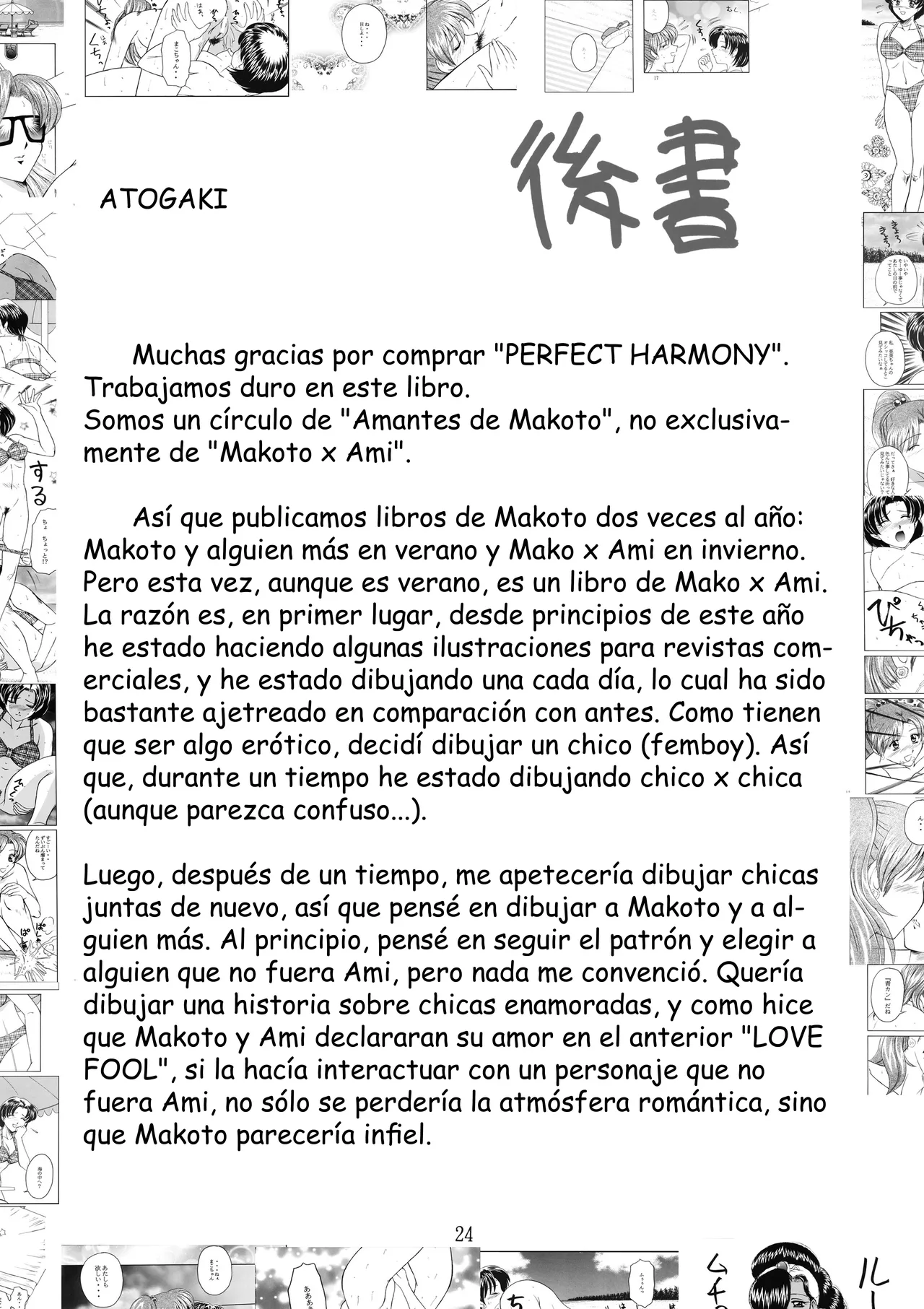 (C54) [T-Press (ToWeR)] PERFECT HARMONY (Bishoujo Senshi Sailor Moon) [Spanish] [Satoru] 24eme image