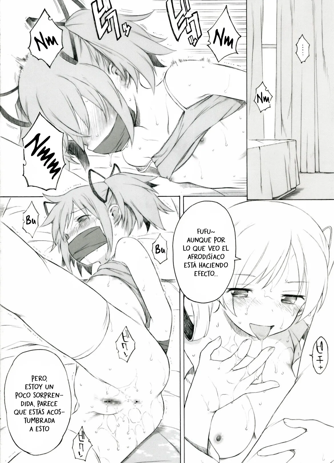 [Itano Chiharu] Akemi-san ga Shittara Nante Omou Kashira - Me pregunto qué pensaría Akemi-san si lo supiera (Puella Magi Madoka Magica) [Español] [Traducciones necesarias] Bildnummer 2