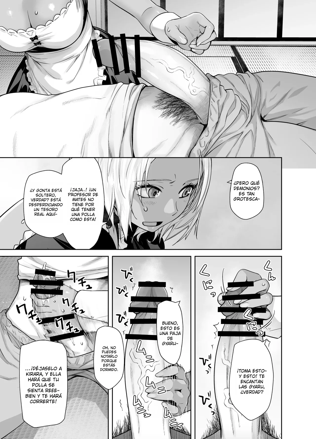 [Kouchaya (Ootsuka Kotora)] Tannin no Meido ni Nacchatta KURO GAL｜La GYARU MORENA que se Convirtió en la Maid del Profesor {Spanish} {EbisuTraslade - Winder} {Digital} numero di immagine  11