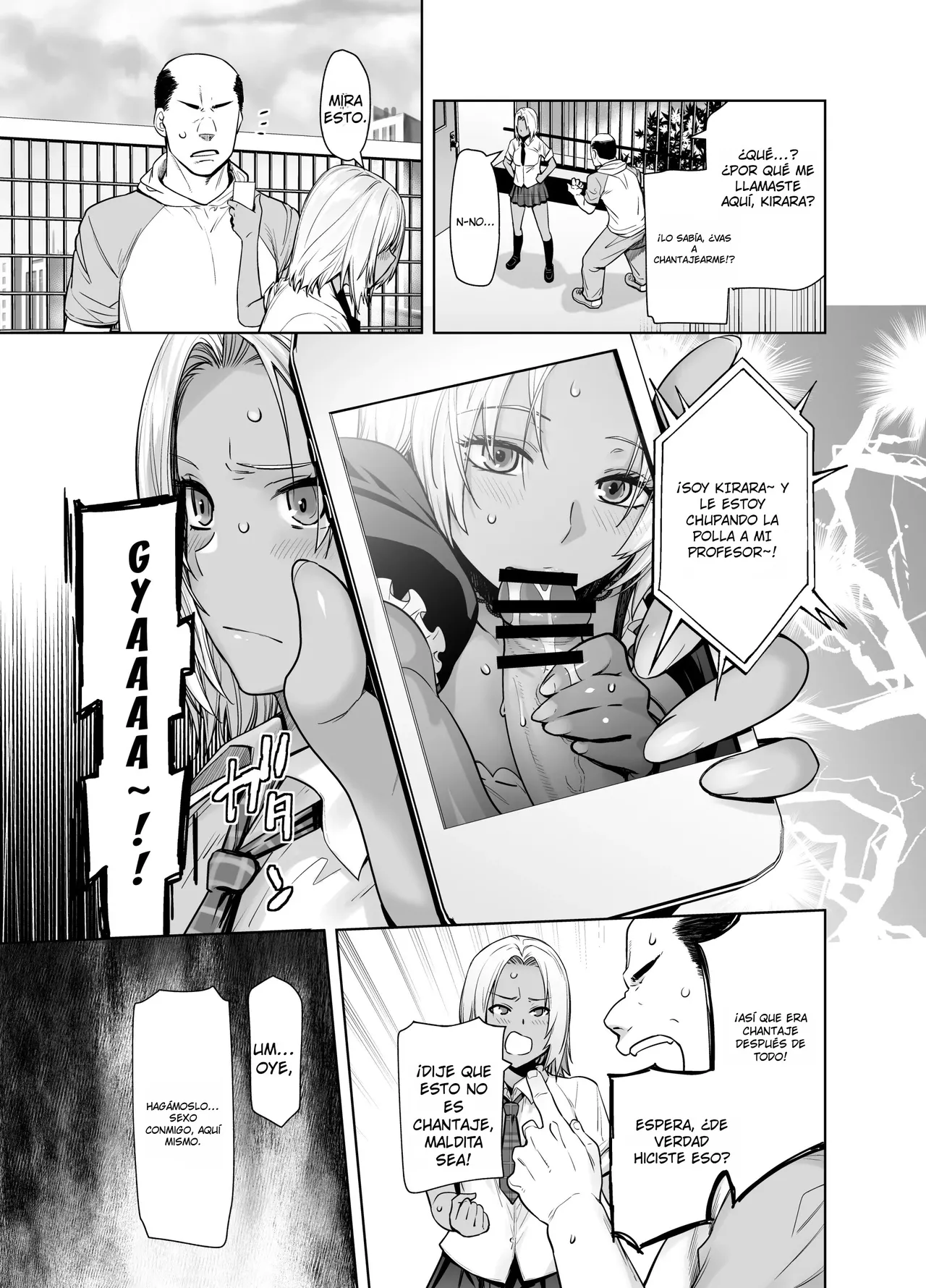 [Kouchaya (Ootsuka Kotora)] Tannin no Meido ni Nacchatta KURO GAL｜La GYARU MORENA que se Convirtió en la Maid del Profesor {Spanish} {EbisuTraslade - Winder} {Digital} numero di immagine  19