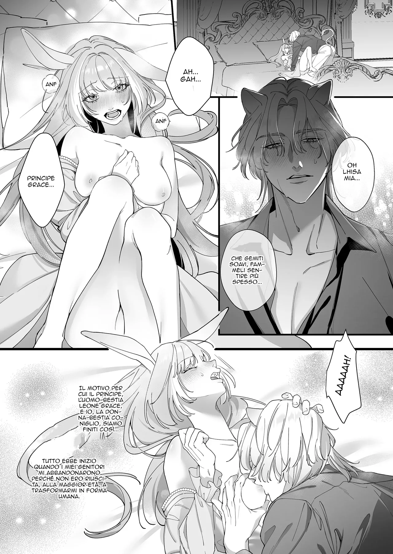 [Nanten] Saikyou Shishi no Hanayome ha Usagi-chan 2 | La Coniglietta del Principe Leone 2 [Italian] [Digital] 2eme image