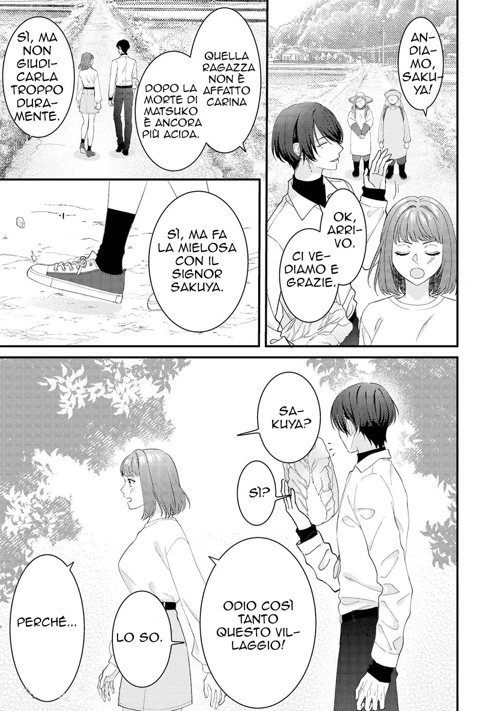 [Kaiten Sengyo (Murasaki Yukari)] O Kitsune-sama no Kamigakushi ~Mura no Kami-sama Datta Osananajimi ni Sara Warete Midara Mon o Kizamareru~ | La Leggenda del Dio Volpe [Italian] imagen número 8