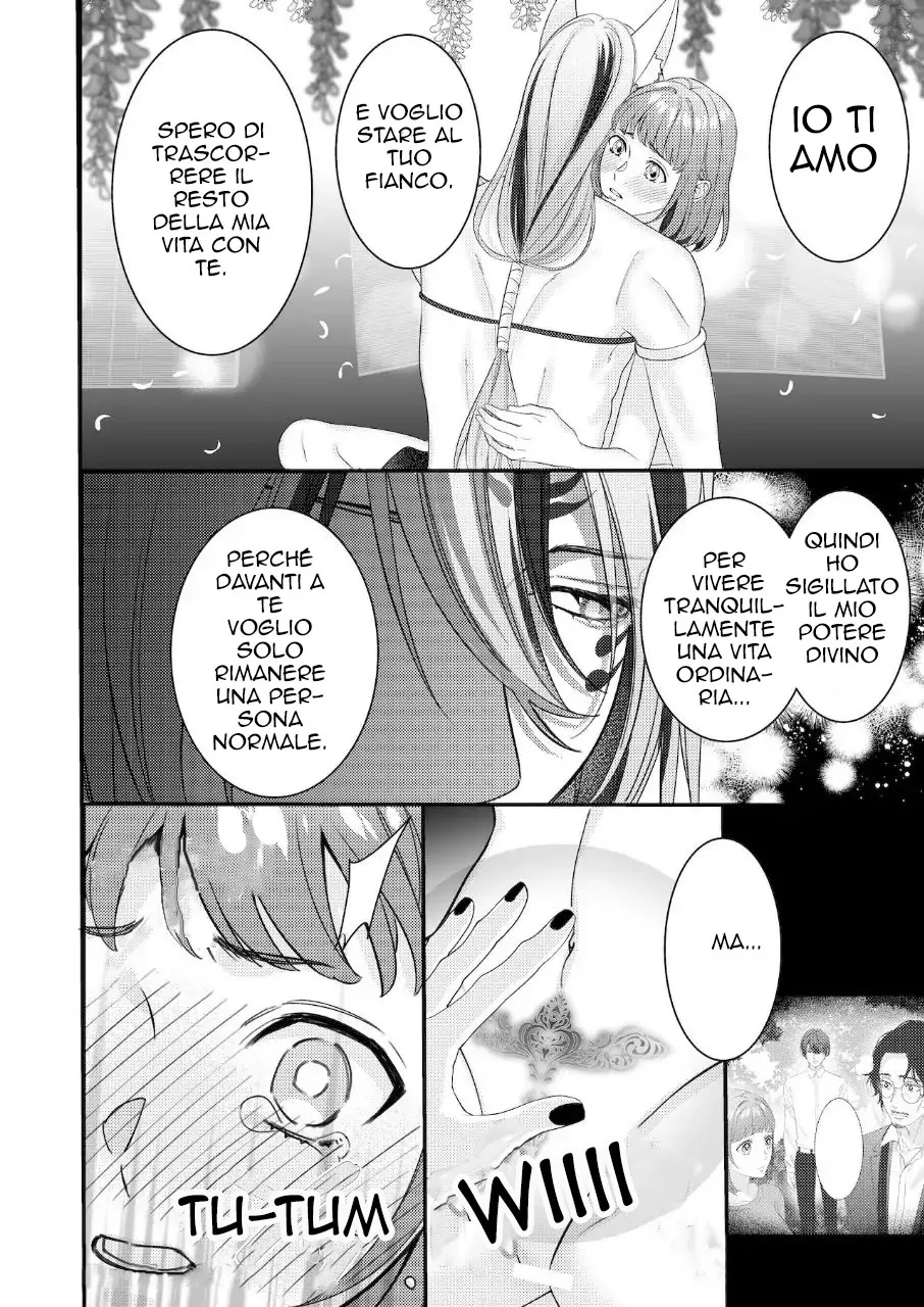 [Kaiten Sengyo (Murasaki Yukari)] O Kitsune-sama no Kamigakushi ~Mura no Kami-sama Datta Osananajimi ni Sara Warete Midara Mon o Kizamareru~ | La Leggenda del Dio Volpe [Italian] imagen número 42