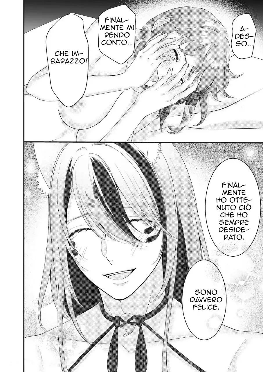 [Kaiten Sengyo (Murasaki Yukari)] O Kitsune-sama no Kamigakushi ~Mura no Kami-sama Datta Osananajimi ni Sara Warete Midara Mon o Kizamareru~ | La Leggenda del Dio Volpe [Italian] imagen número 46