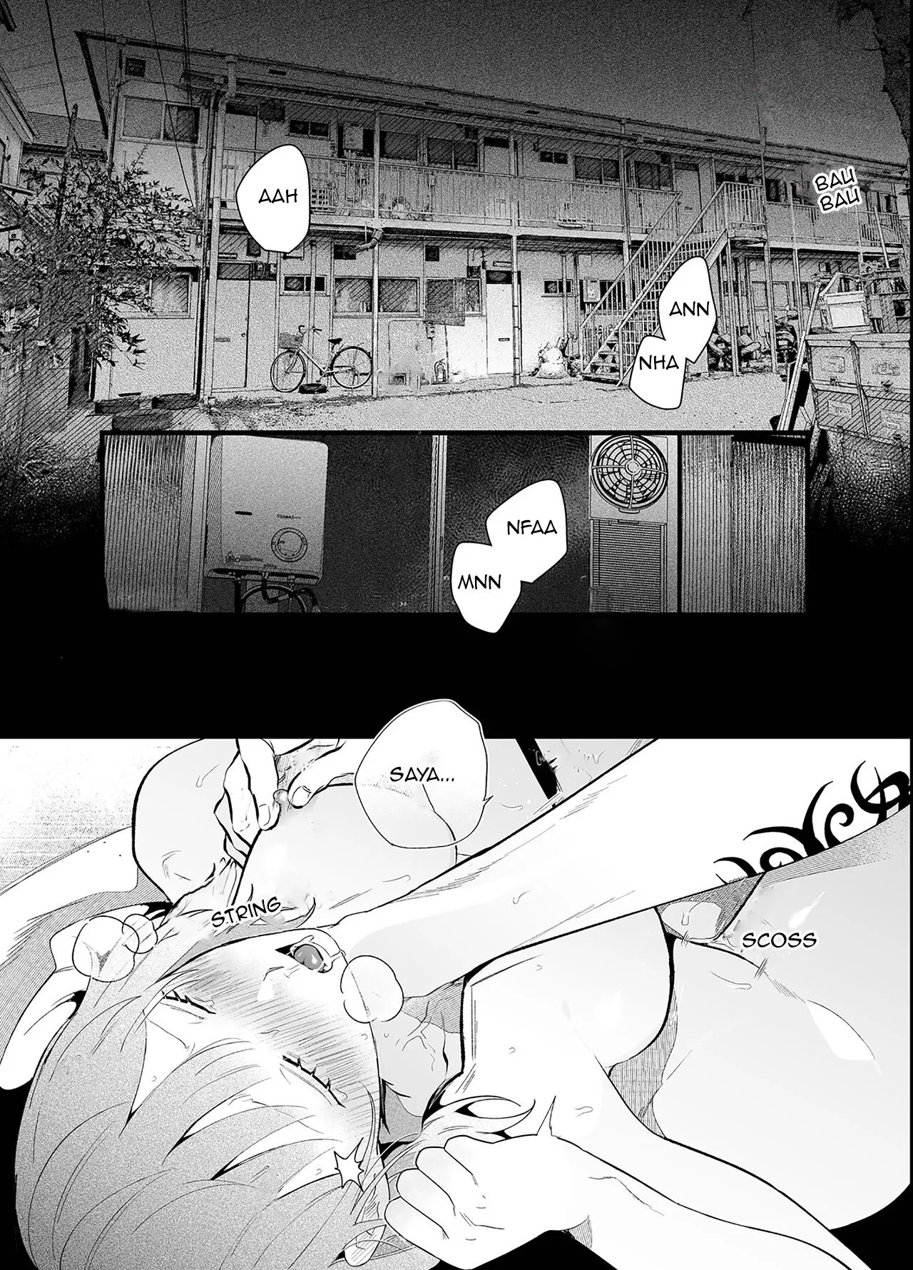 [THE Waidan (Gurida Soumu)] Kuso Mitai na Genjitsu kara Nigeta Saki wa Yarichin Kane Nashi Yakin Conveni Band Man deshita | Portami all' Inferno [Italian] image number 2