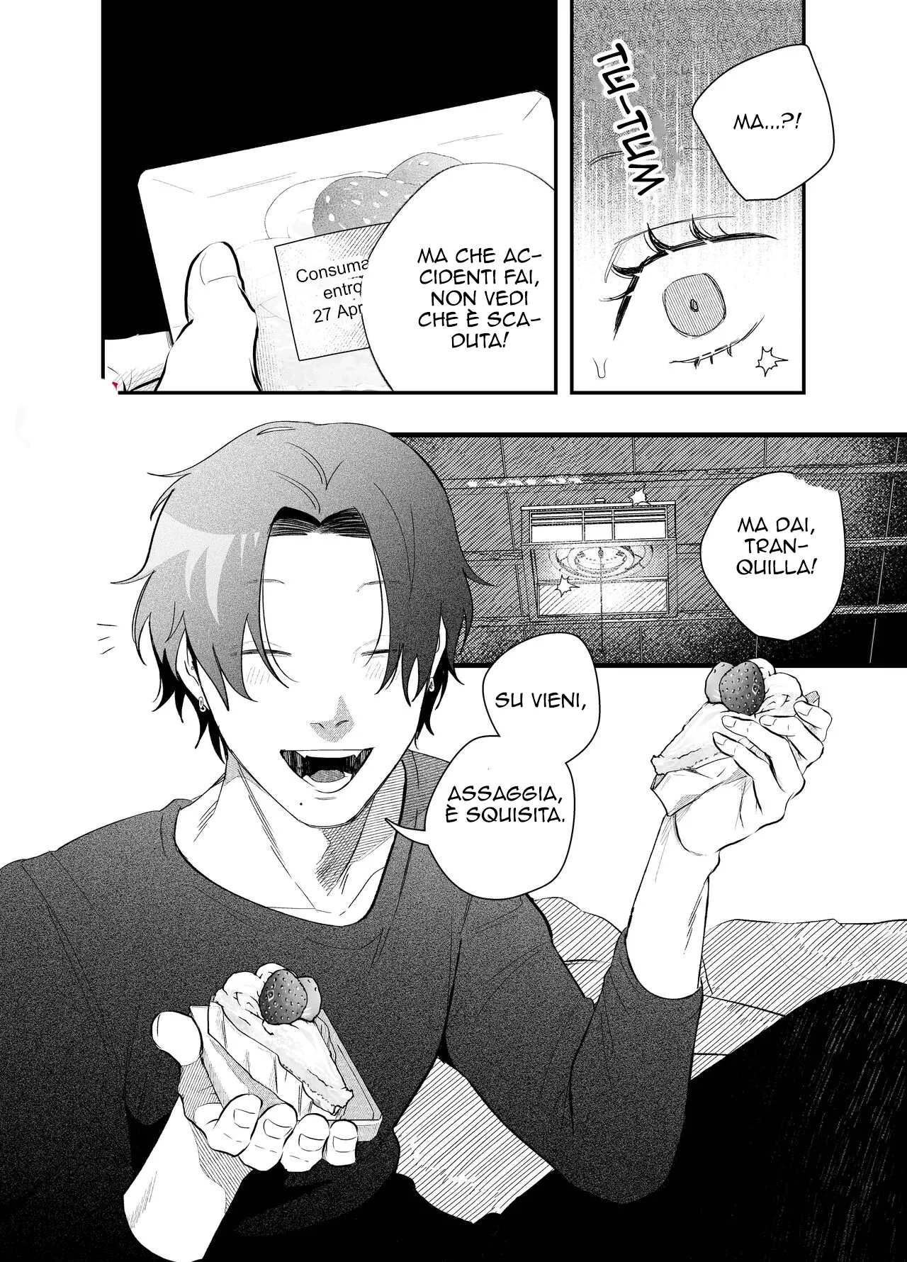 [THE Waidan (Gurida Soumu)] Kuso Mitai na Genjitsu kara Nigeta Saki wa Yarichin Kane Nashi Yakin Conveni Band Man deshita | Portami all' Inferno [Italian] image number 18