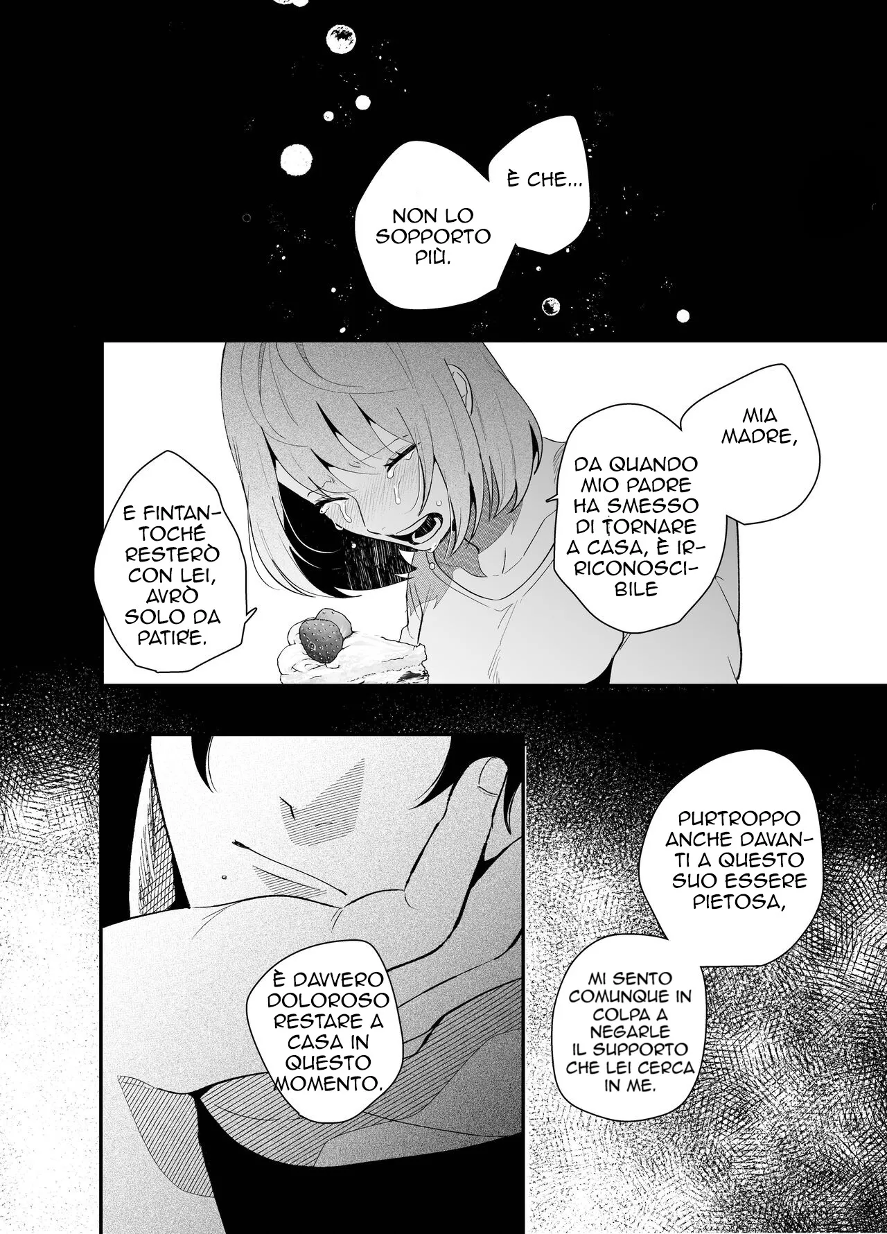 [THE Waidan (Gurida Soumu)] Kuso Mitai na Genjitsu kara Nigeta Saki wa Yarichin Kane Nashi Yakin Conveni Band Man deshita | Portami all' Inferno [Italian] image number 20