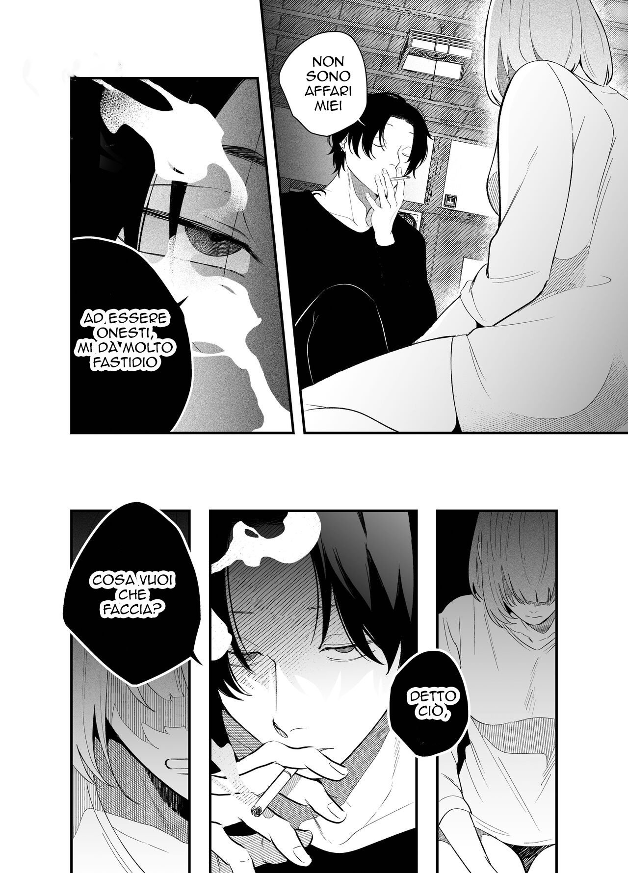 [THE Waidan (Gurida Soumu)] Kuso Mitai na Genjitsu kara Nigeta Saki wa Yarichin Kane Nashi Yakin Conveni Band Man deshita | Portami all' Inferno [Italian] image number 22