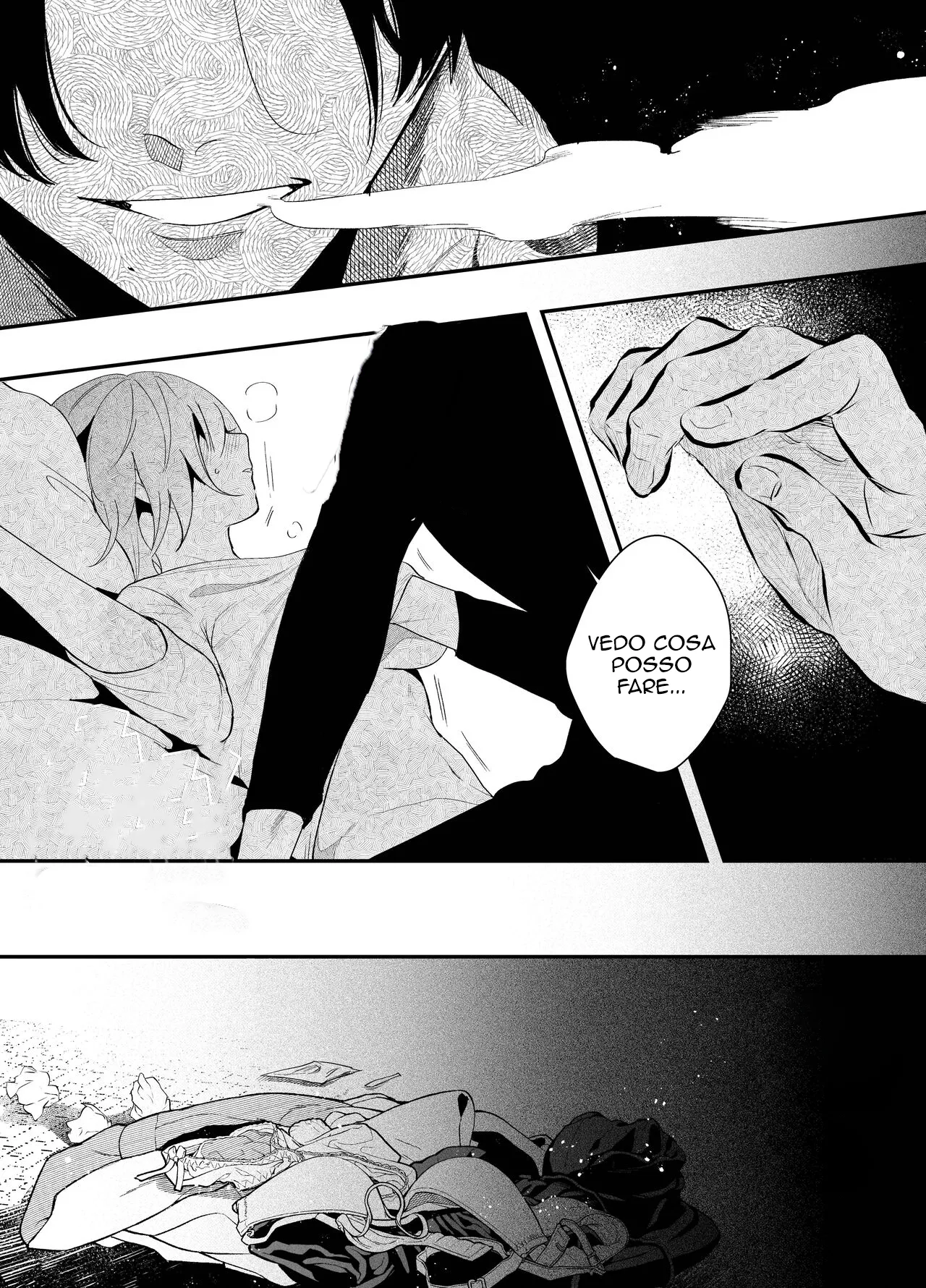 [THE Waidan (Gurida Soumu)] Kuso Mitai na Genjitsu kara Nigeta Saki wa Yarichin Kane Nashi Yakin Conveni Band Man deshita | Portami all' Inferno [Italian] image number 24